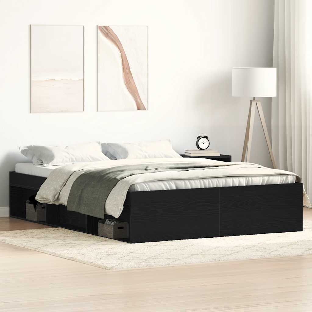 Bed Frame Without Mattress Engineered Wood