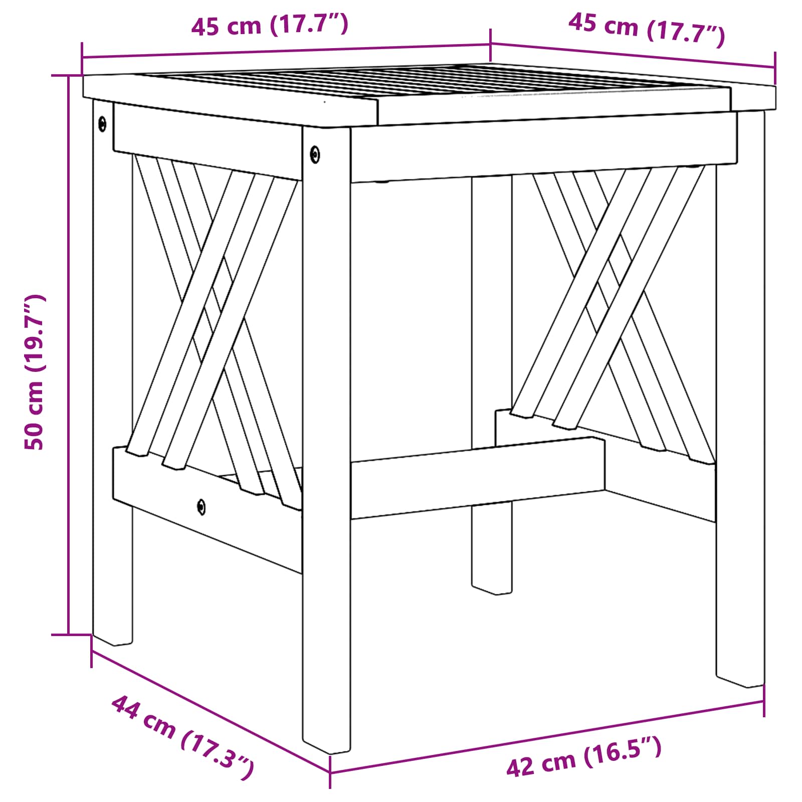 Solid Acacia Wood