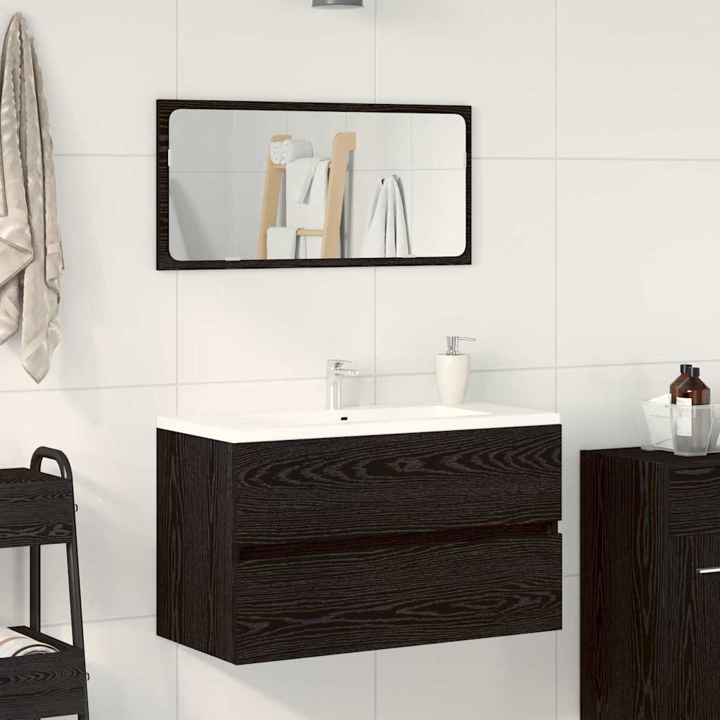 Bathroom Furniture Set 2 Pcs Engineered Wood