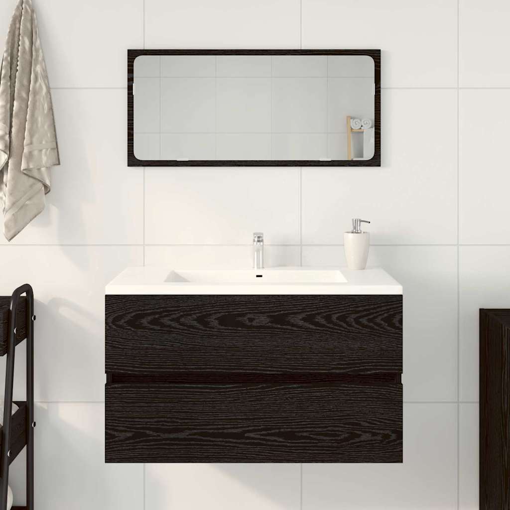 Bathroom Furniture Set 2 Pcs Engineered Wood
