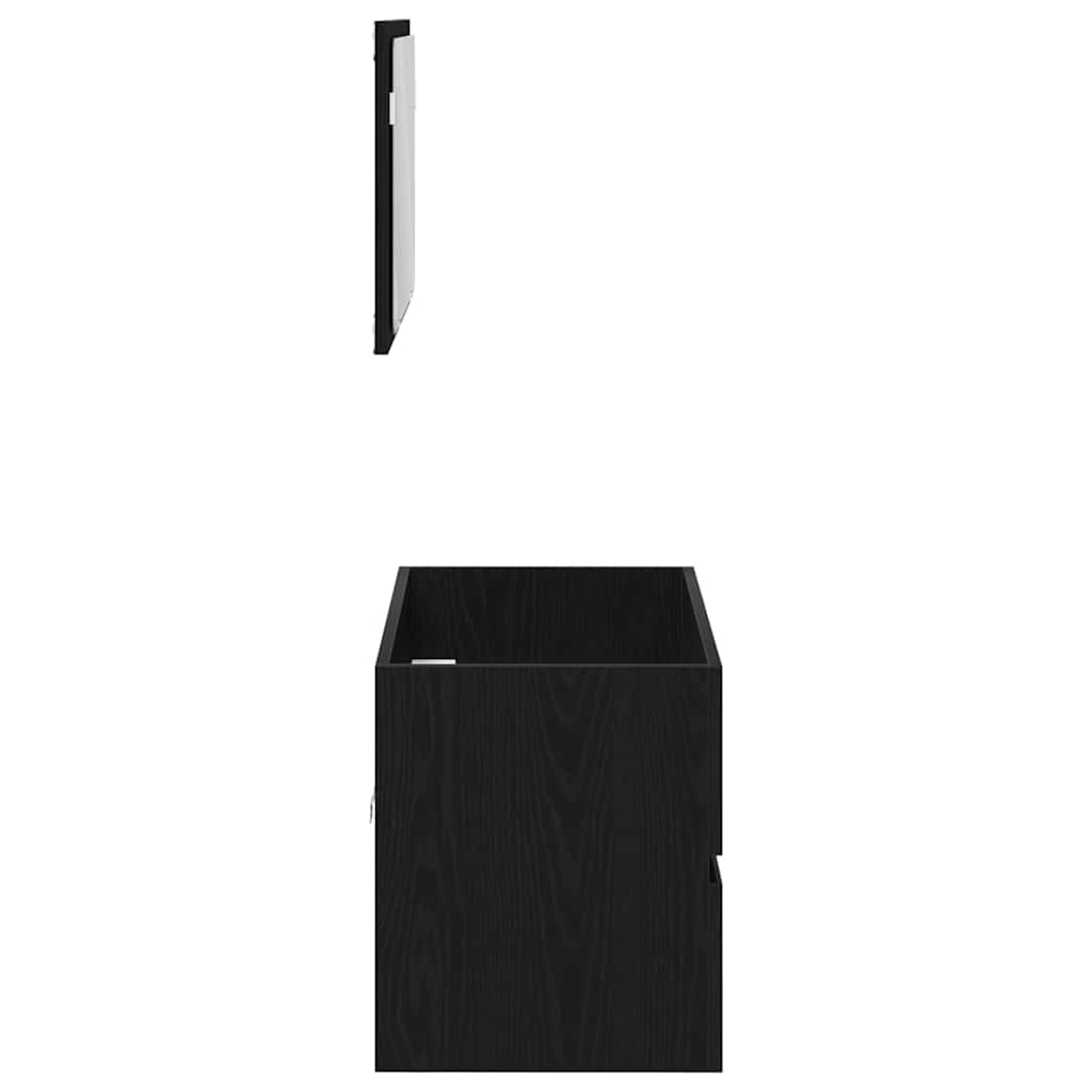 Bathroom Furniture Set 2 Pcs Engineered Wood