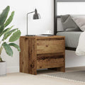Bedside Cabinet 45X34.5X44.5 Cm Engineered Wood
