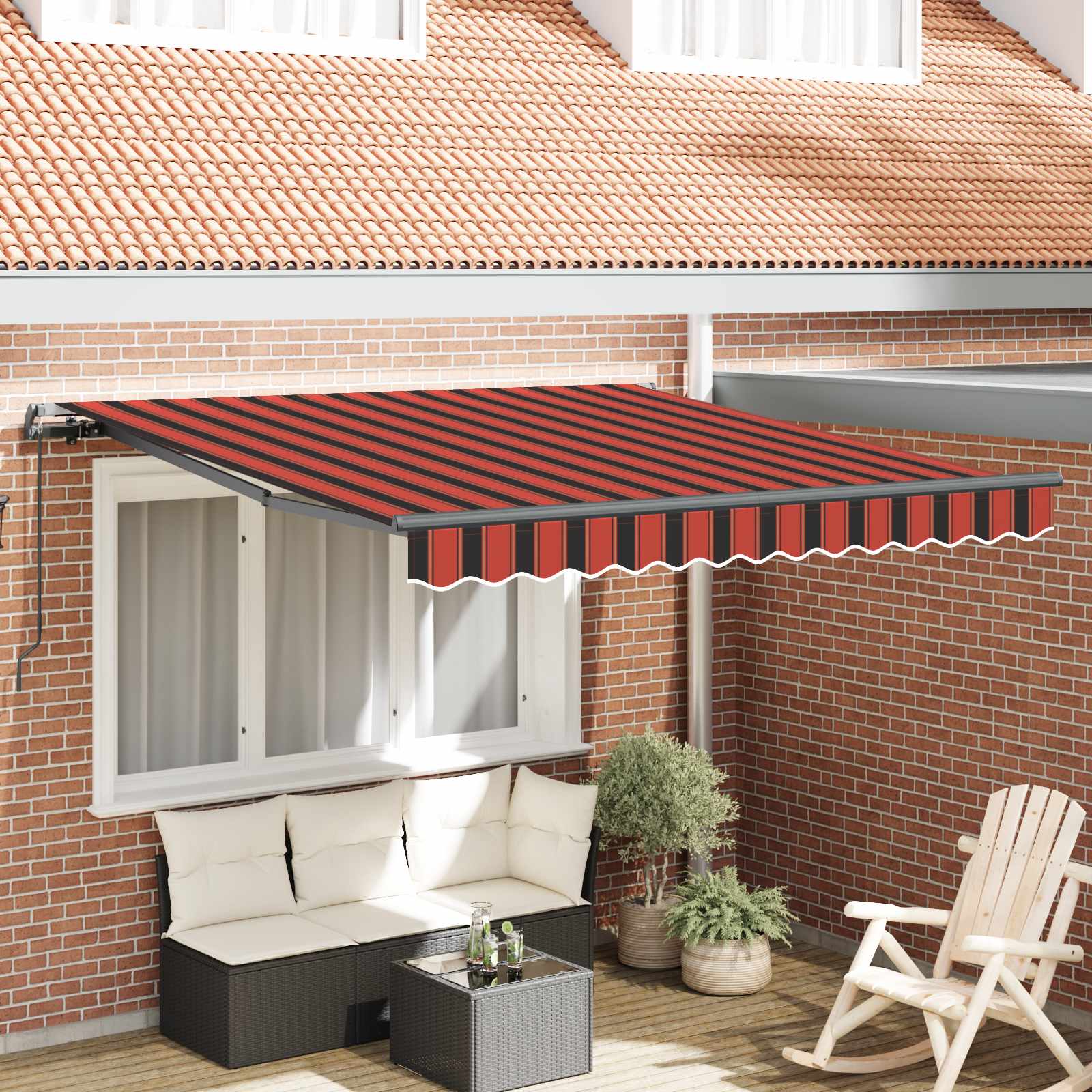 Manual Retractable Awning