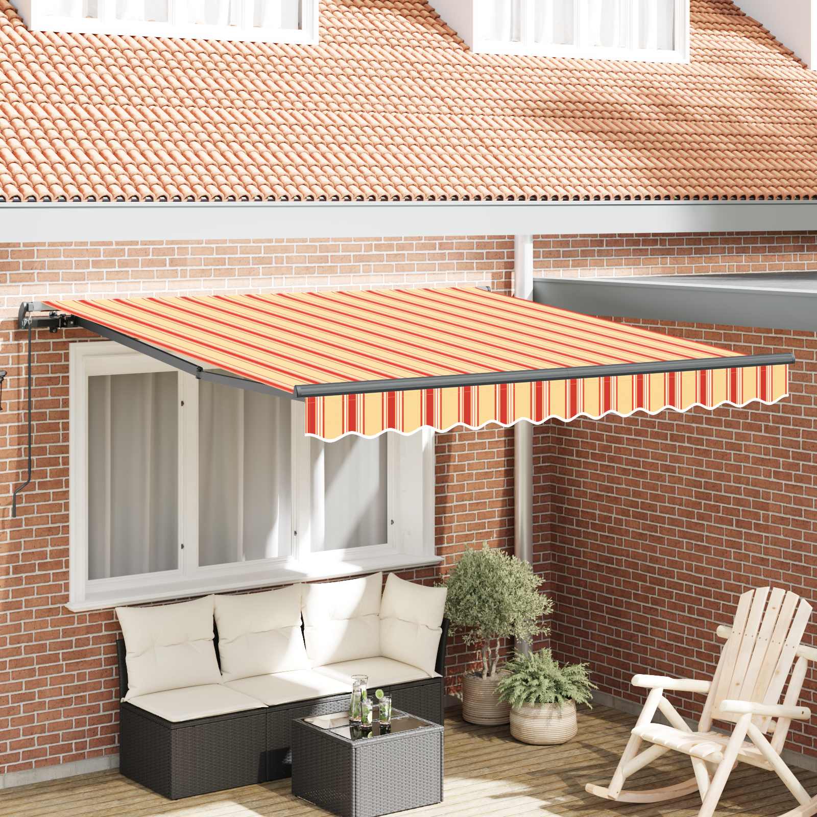 Manual Retractable Awning
