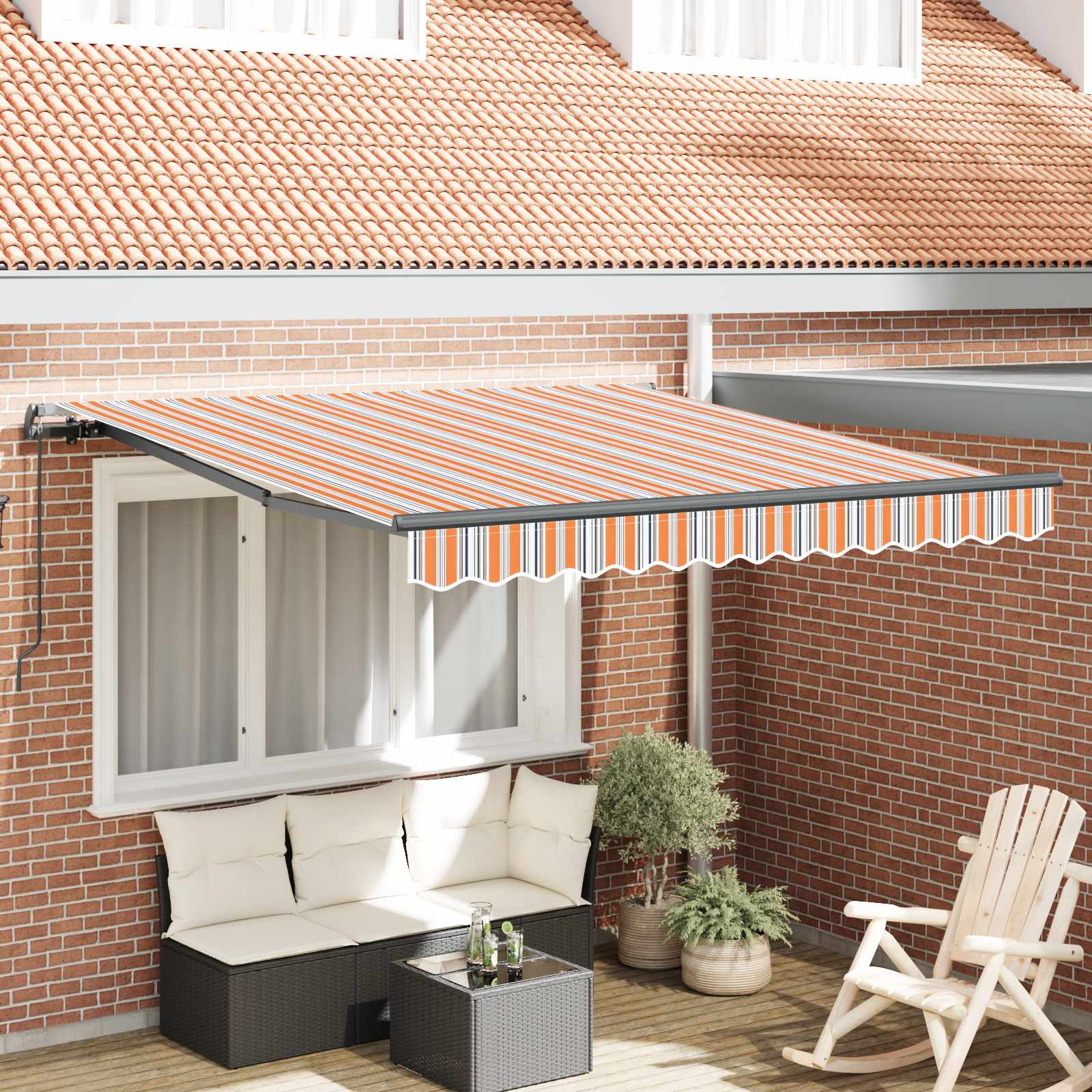 Manual Retractable Awning