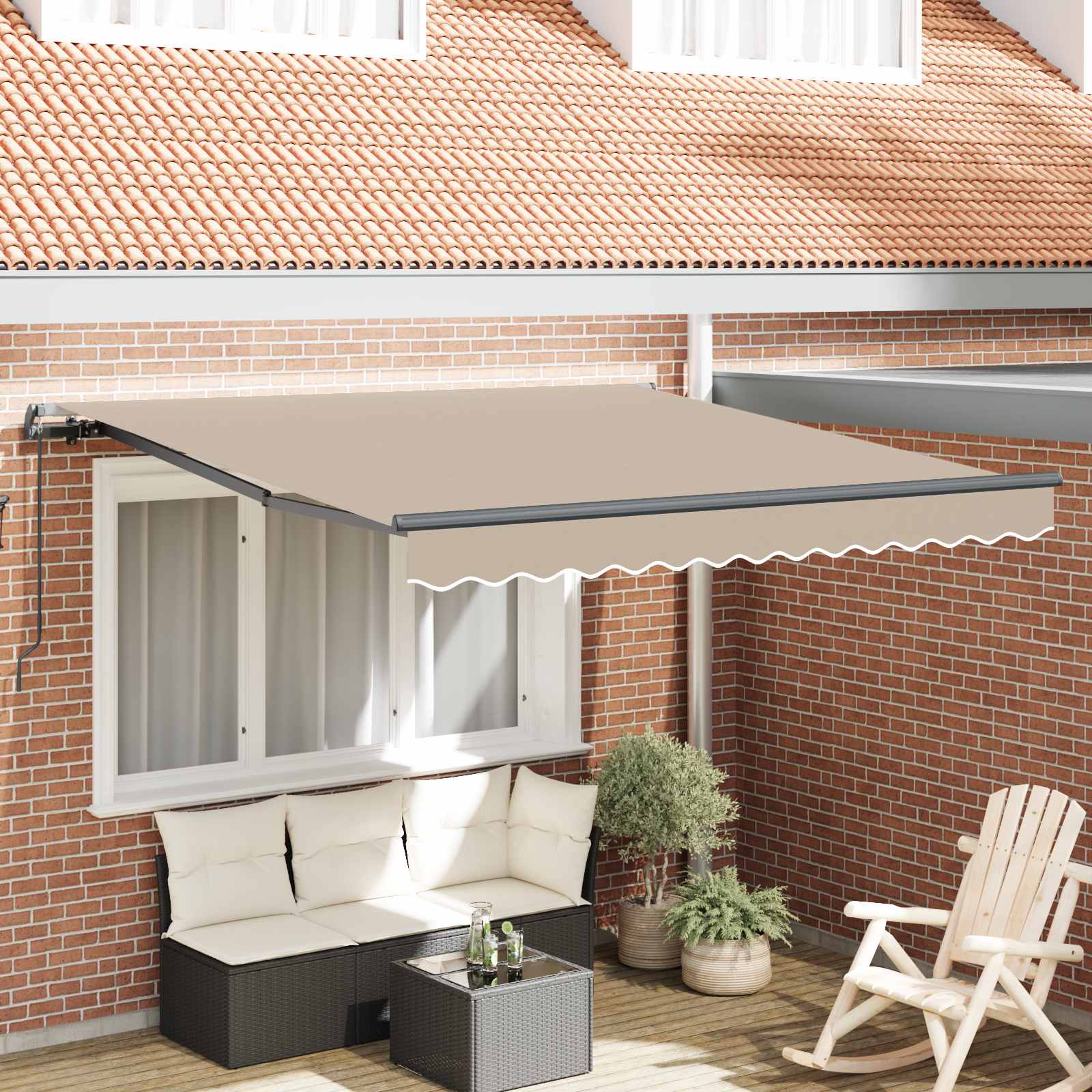 Manual Retractable Awning