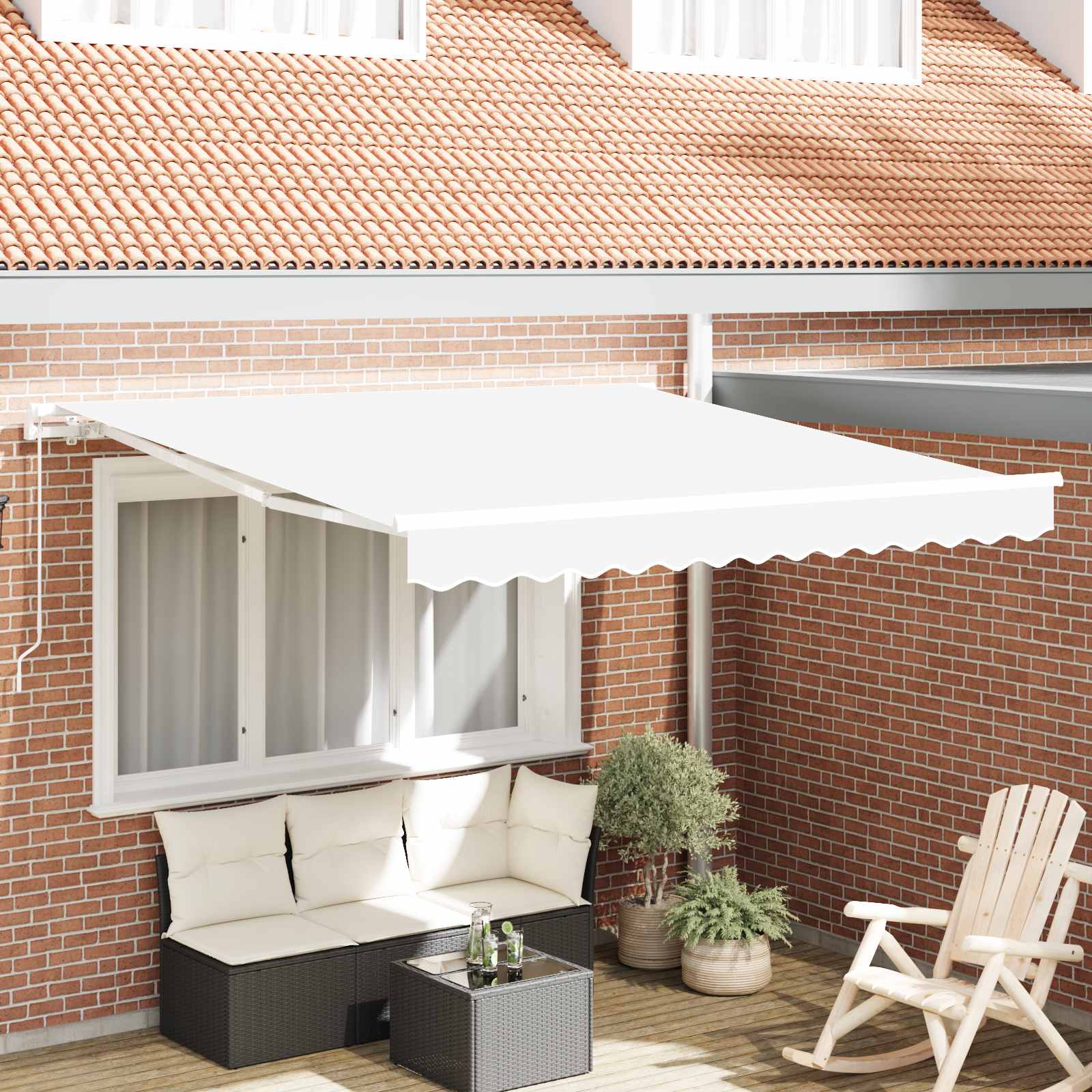 Manual Retractable Awning