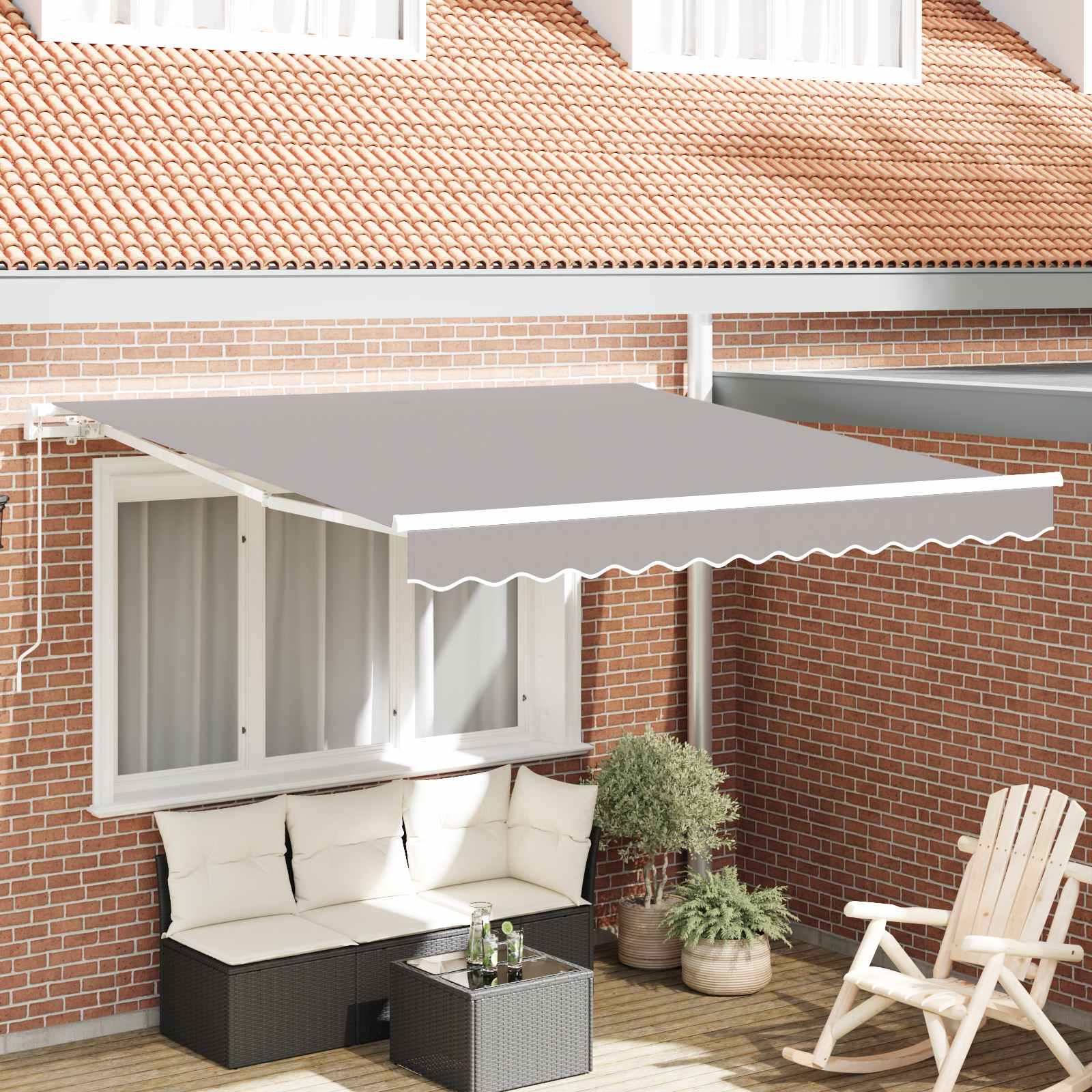Manual Retractable Awning