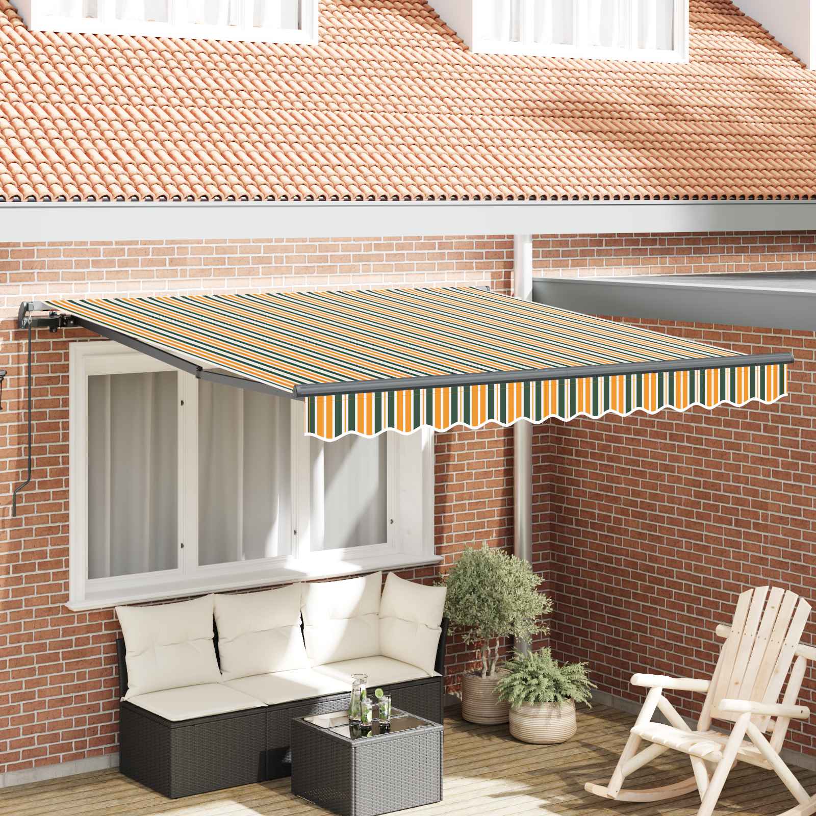 Manual Retractable Awning