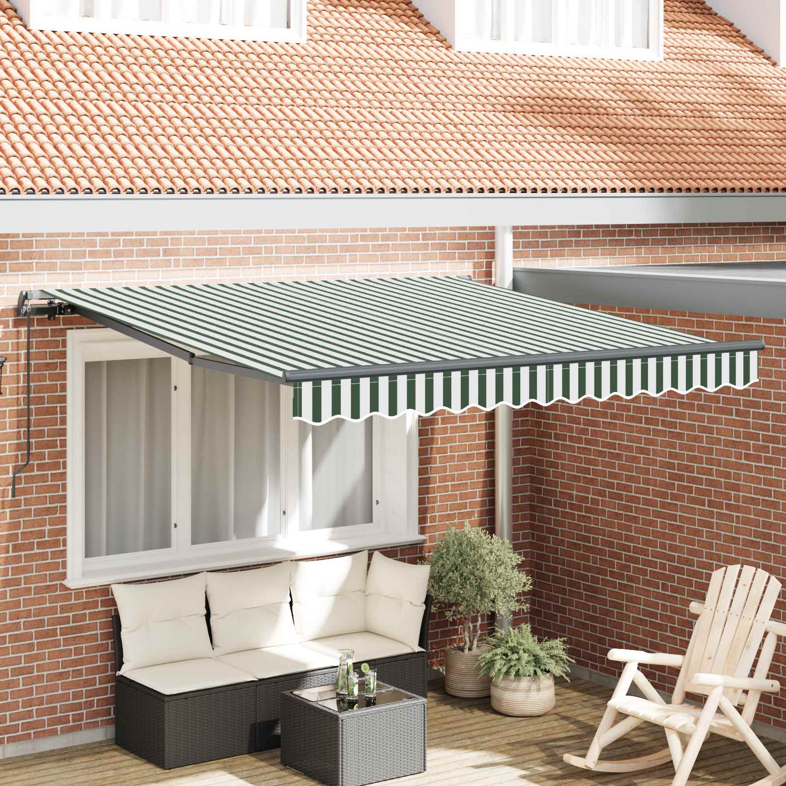Manual Retractable Awning