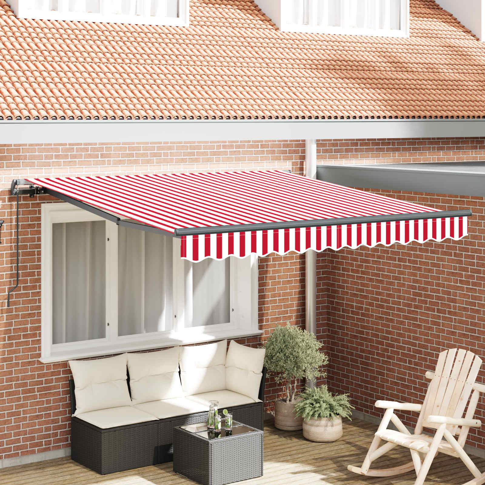 Manual Retractable Awning