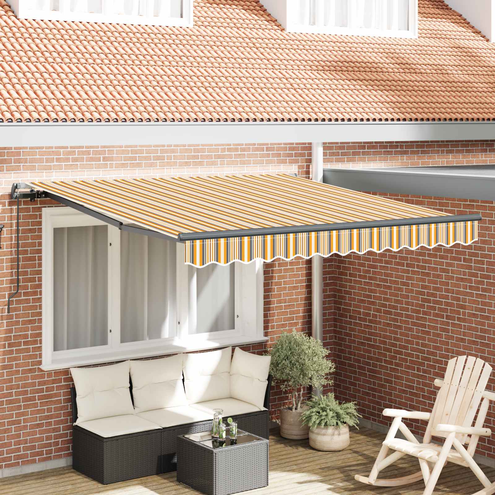 Manual Retractable Awning