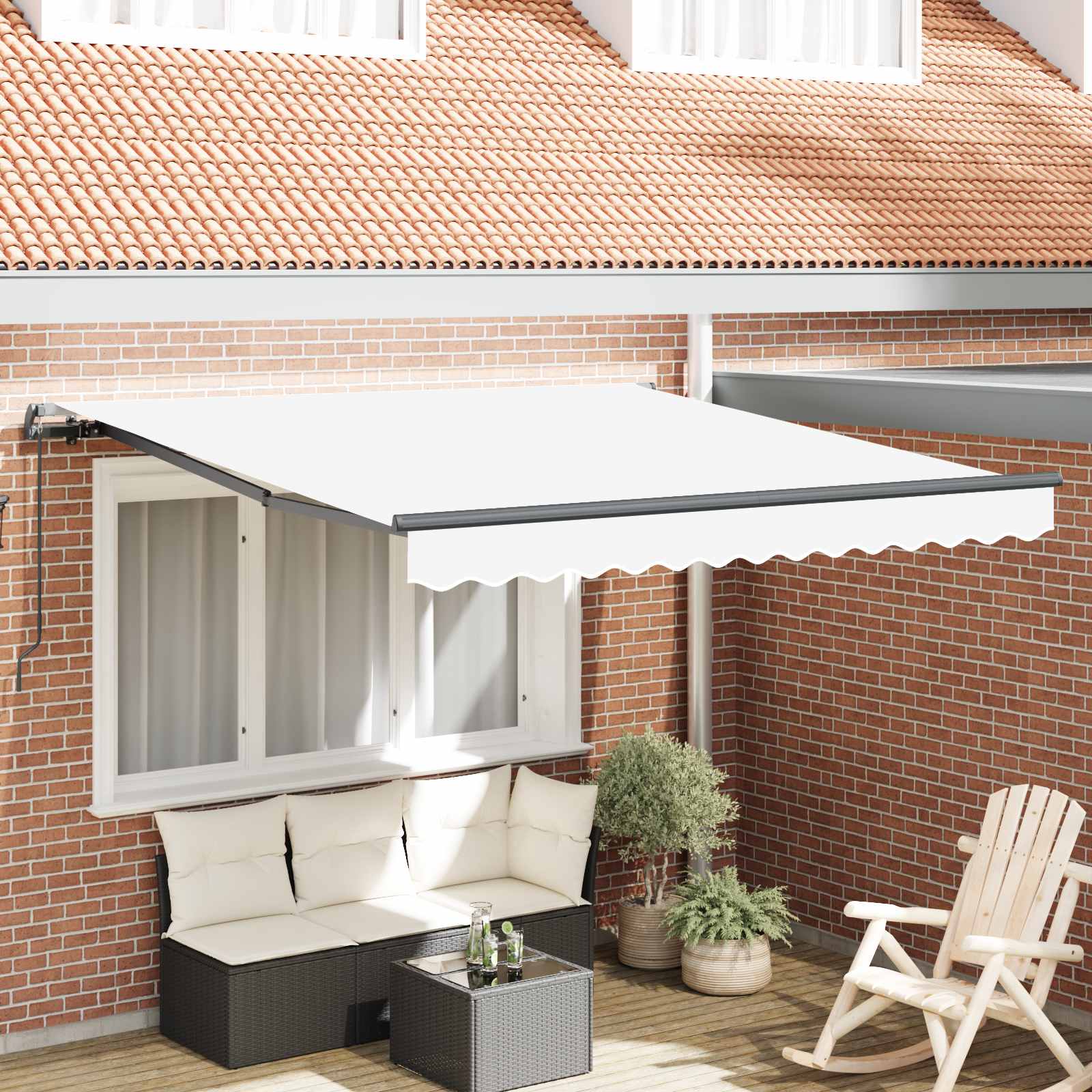 Manual Retractable Awning
