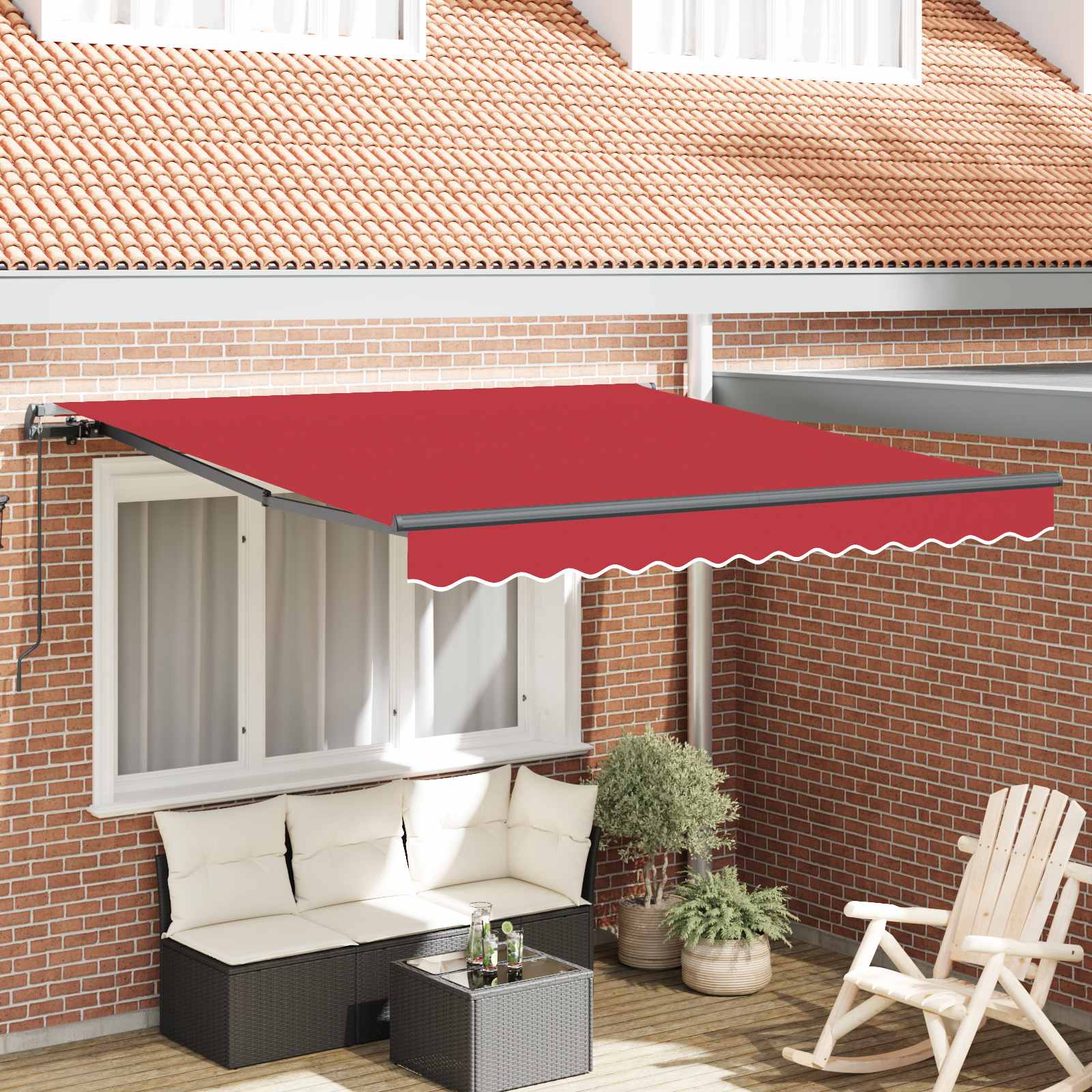 Manual Retractable Awning