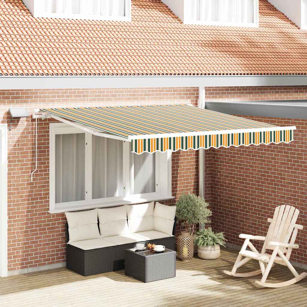 Retractable Awning Fabric And Aluminium