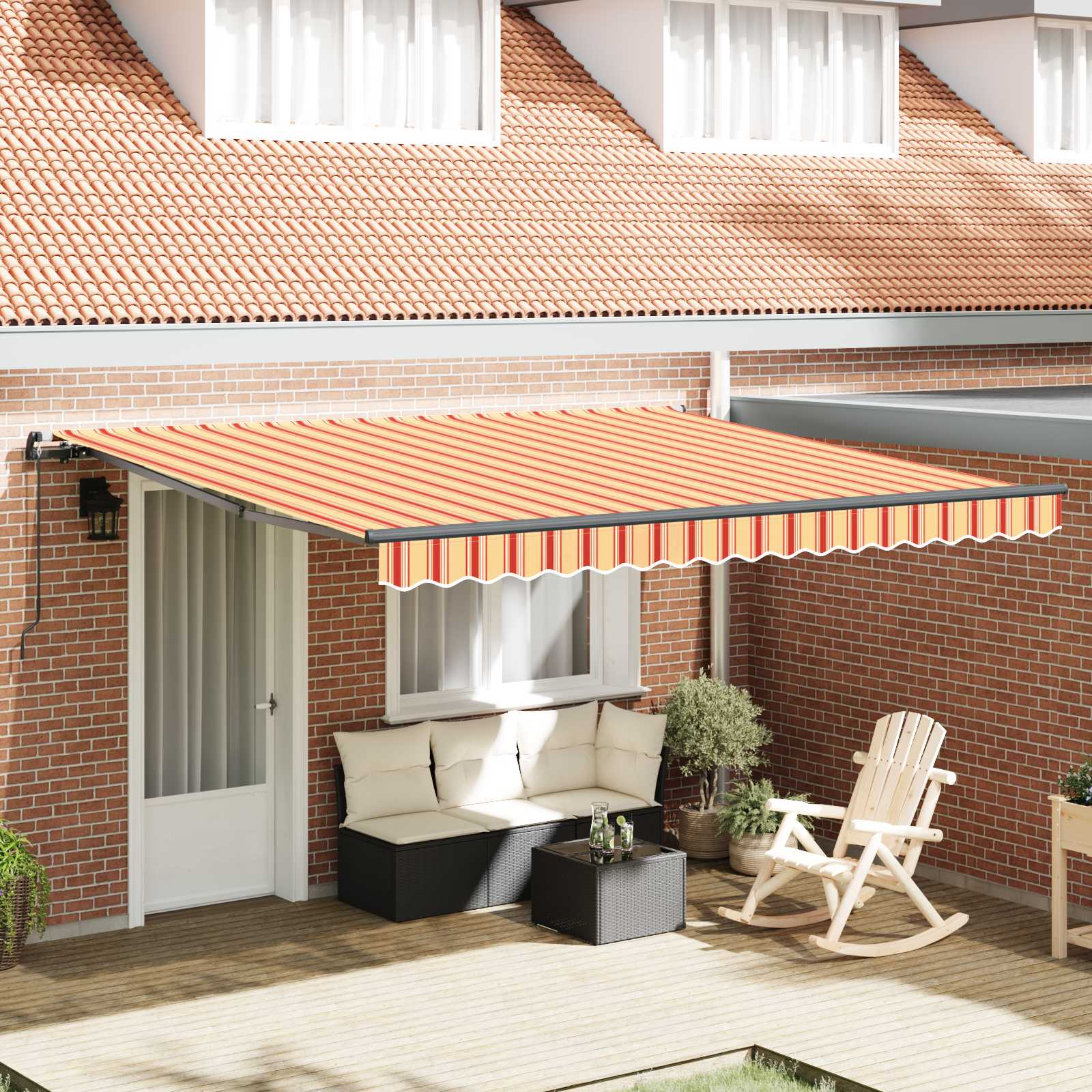 Manual Retractable Awning