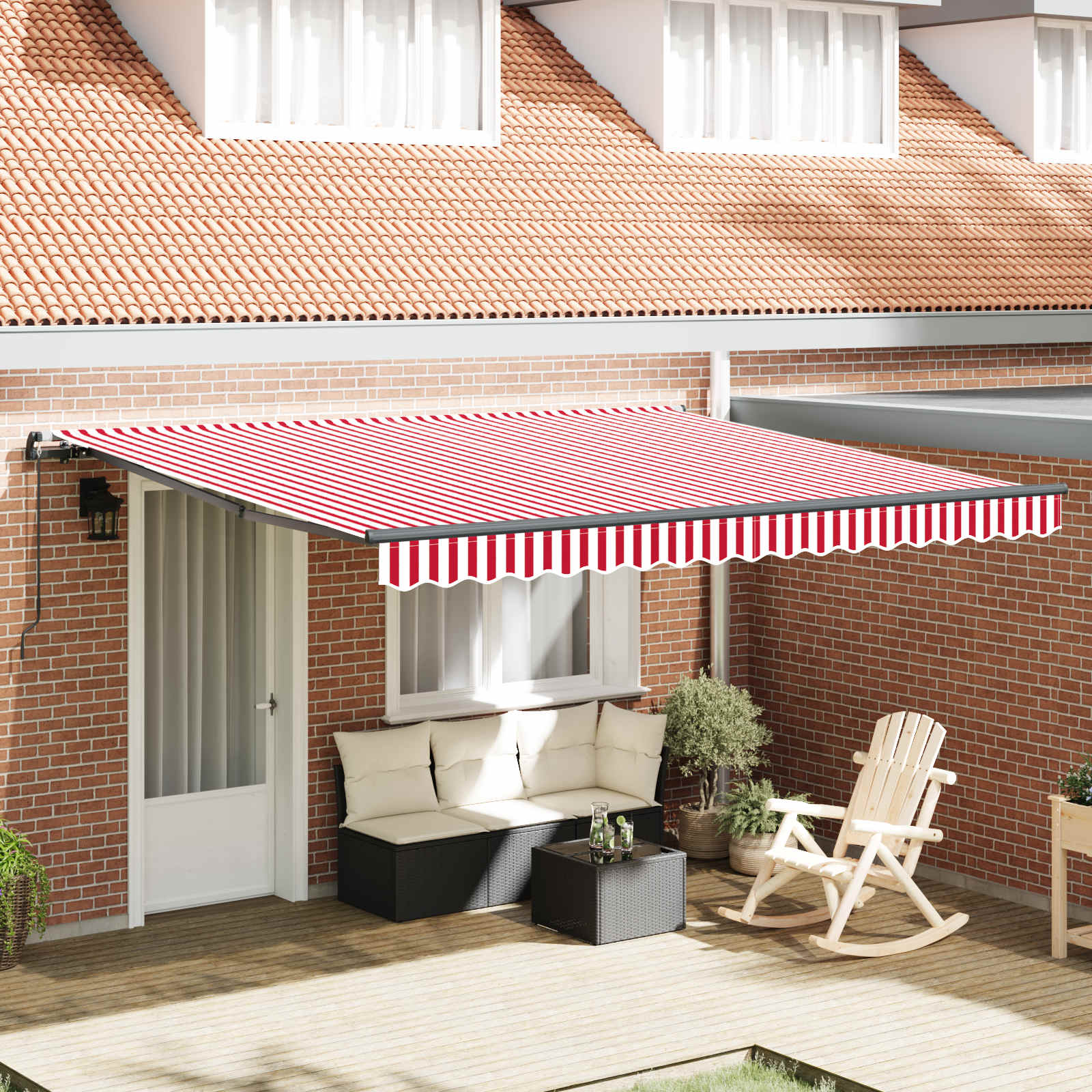 Manual Retractable Awning