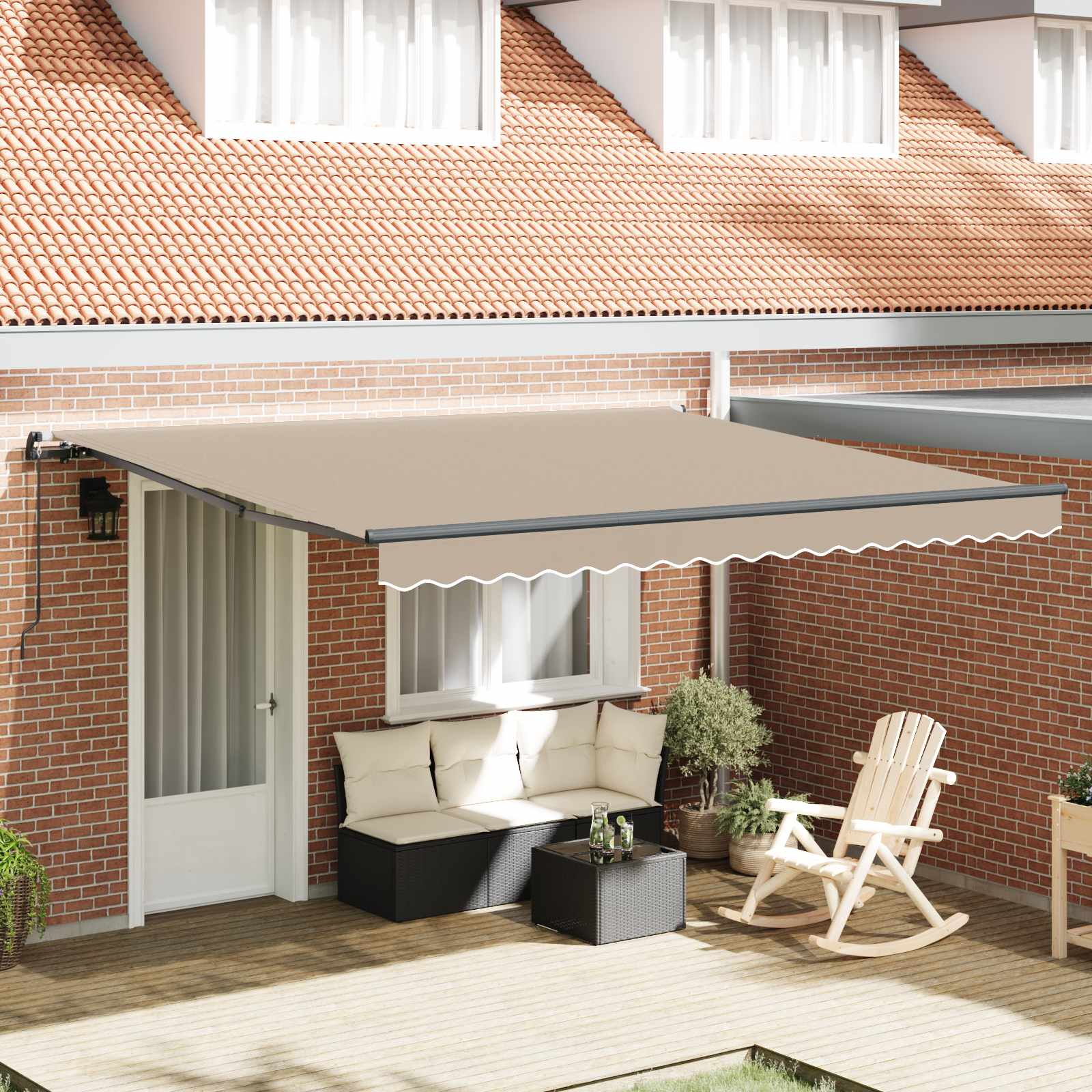 Manual Retractable Awning