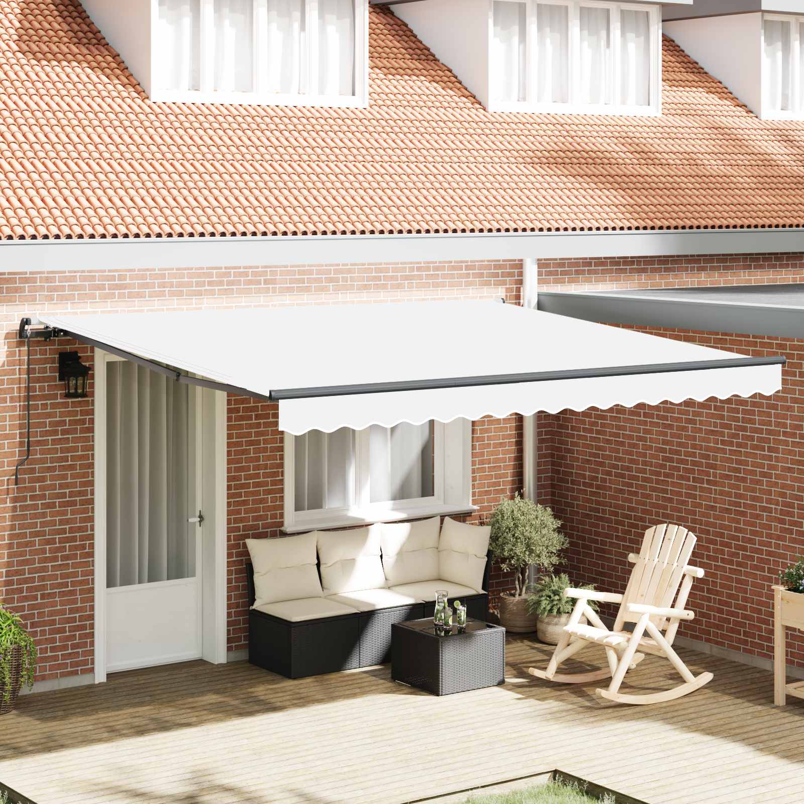 Manual Retractable Awning