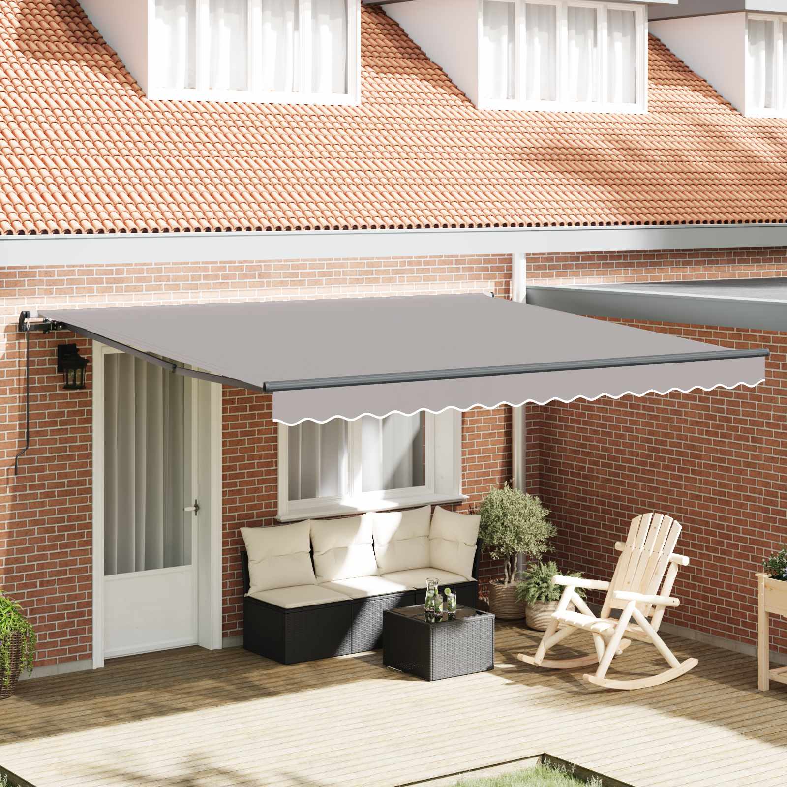 Manual Retractable Awning