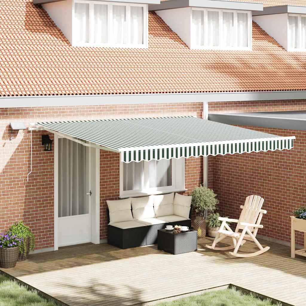Retractable Awning Fabric And Aluminium