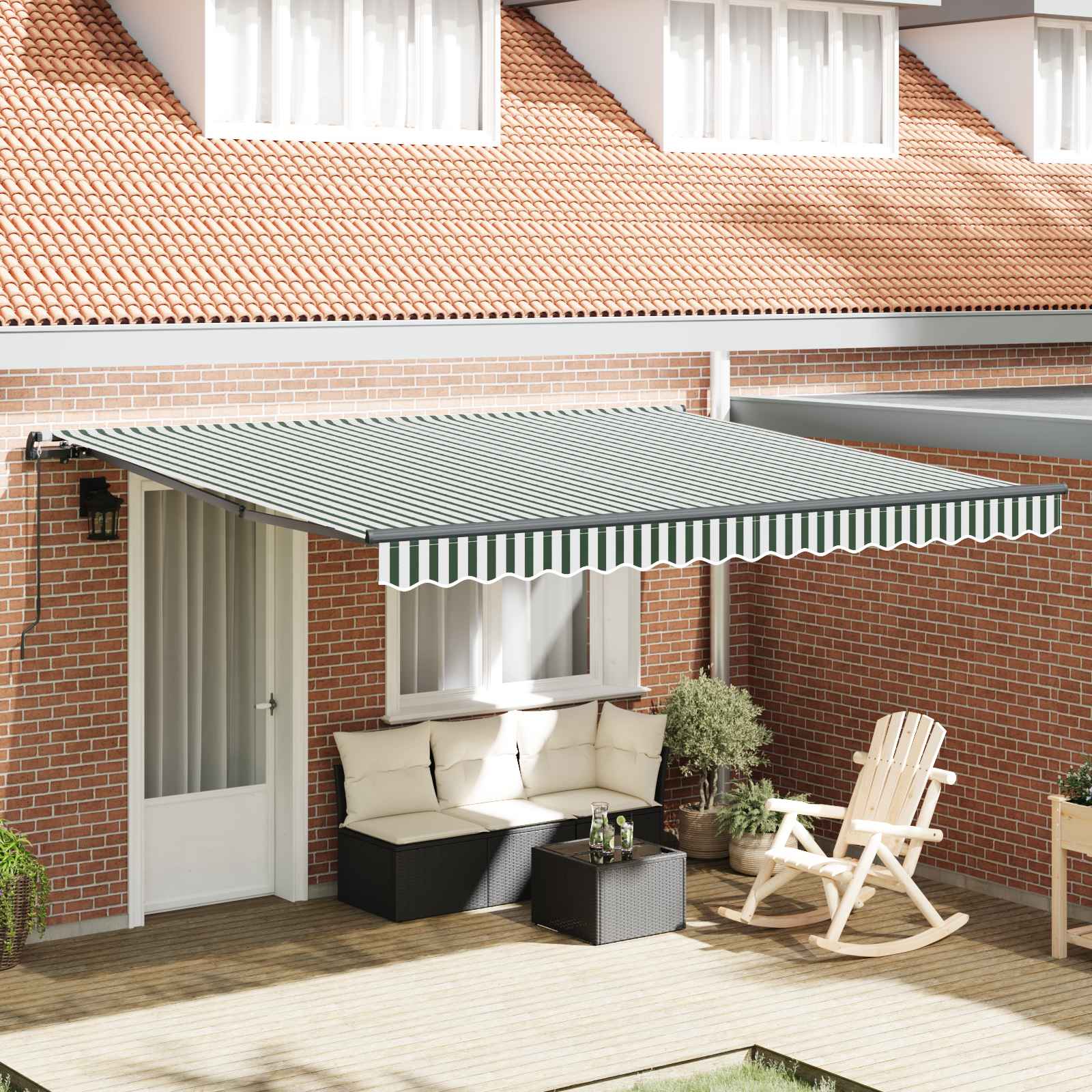 Manual Retractable Awning