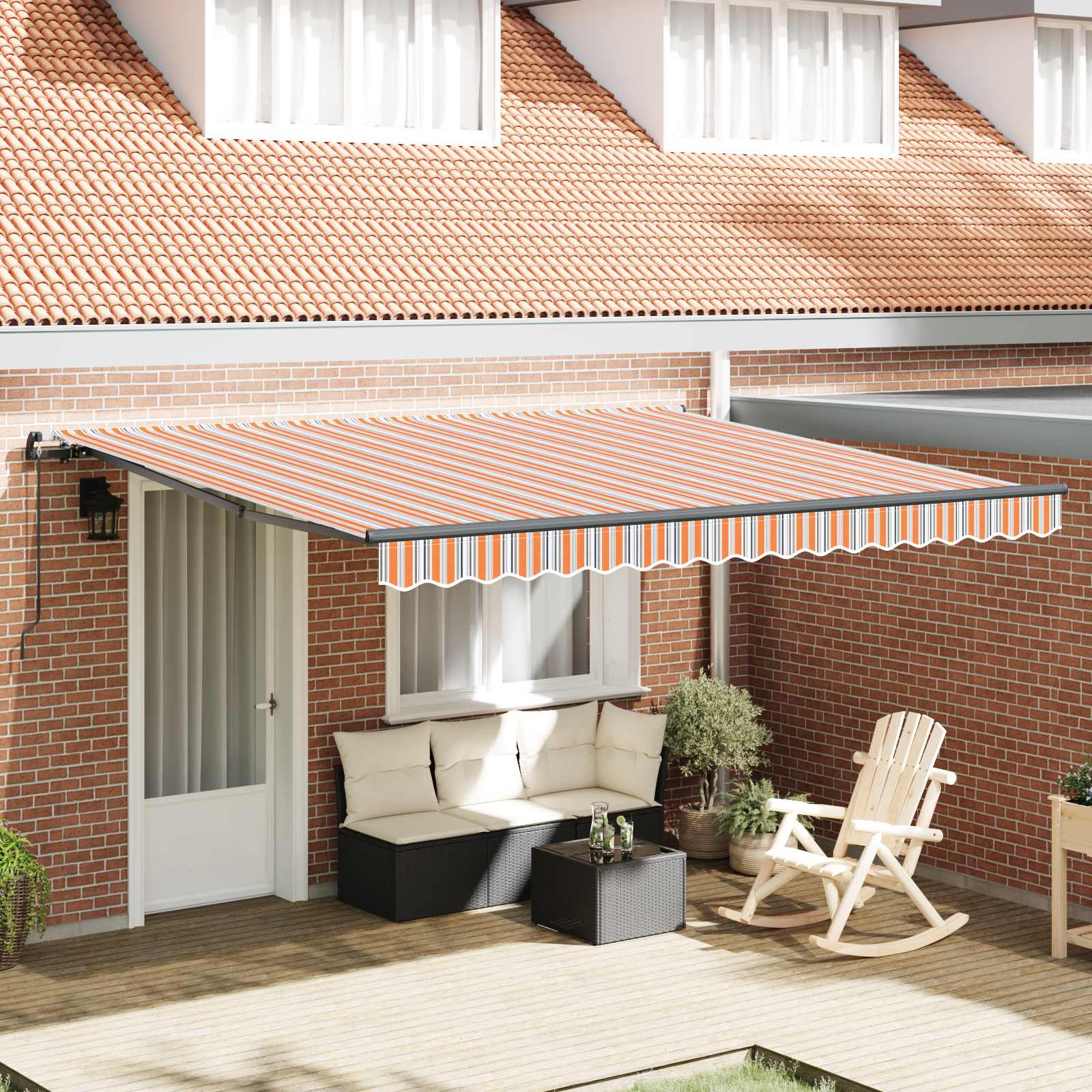Manual Retractable Awning