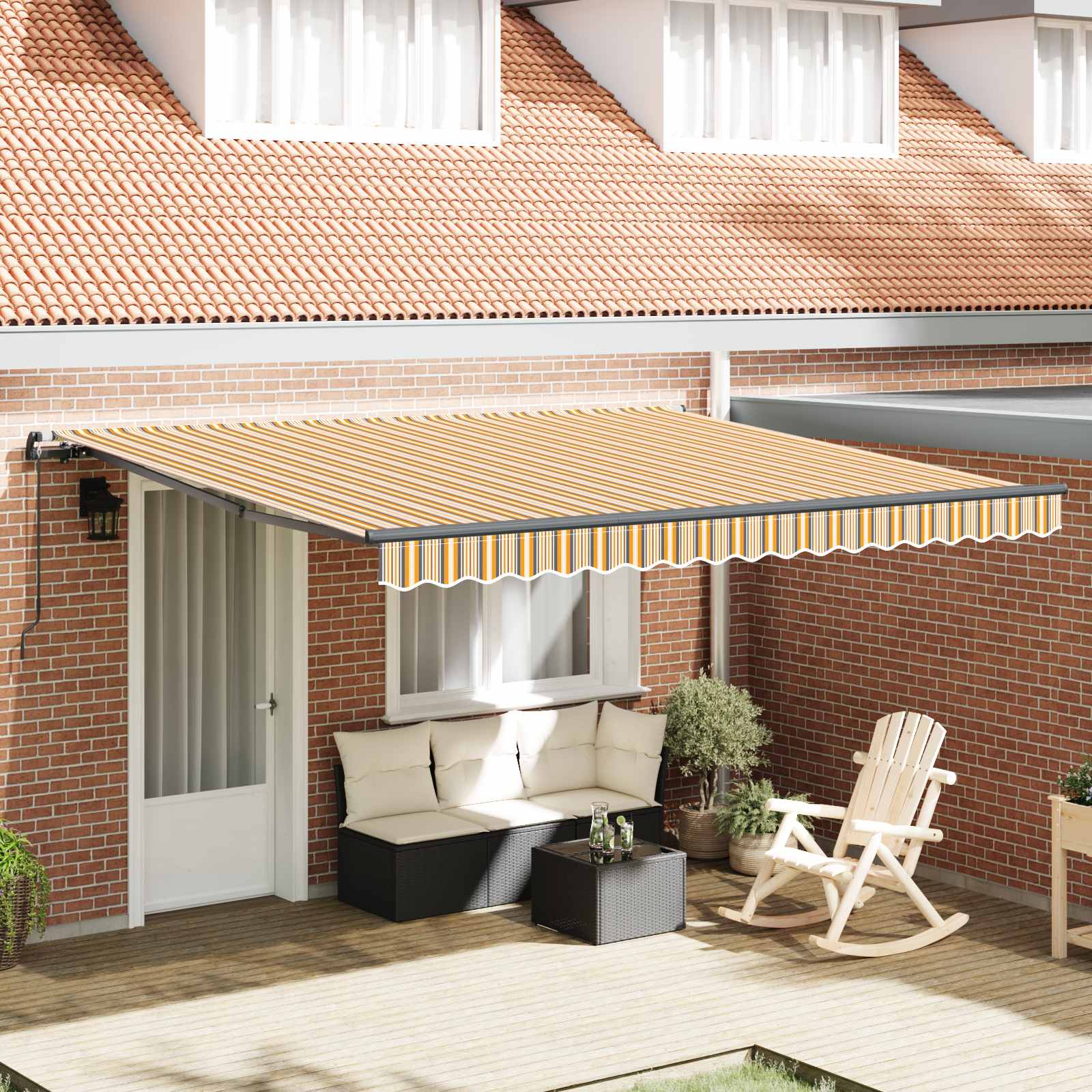 Manual Retractable Awning