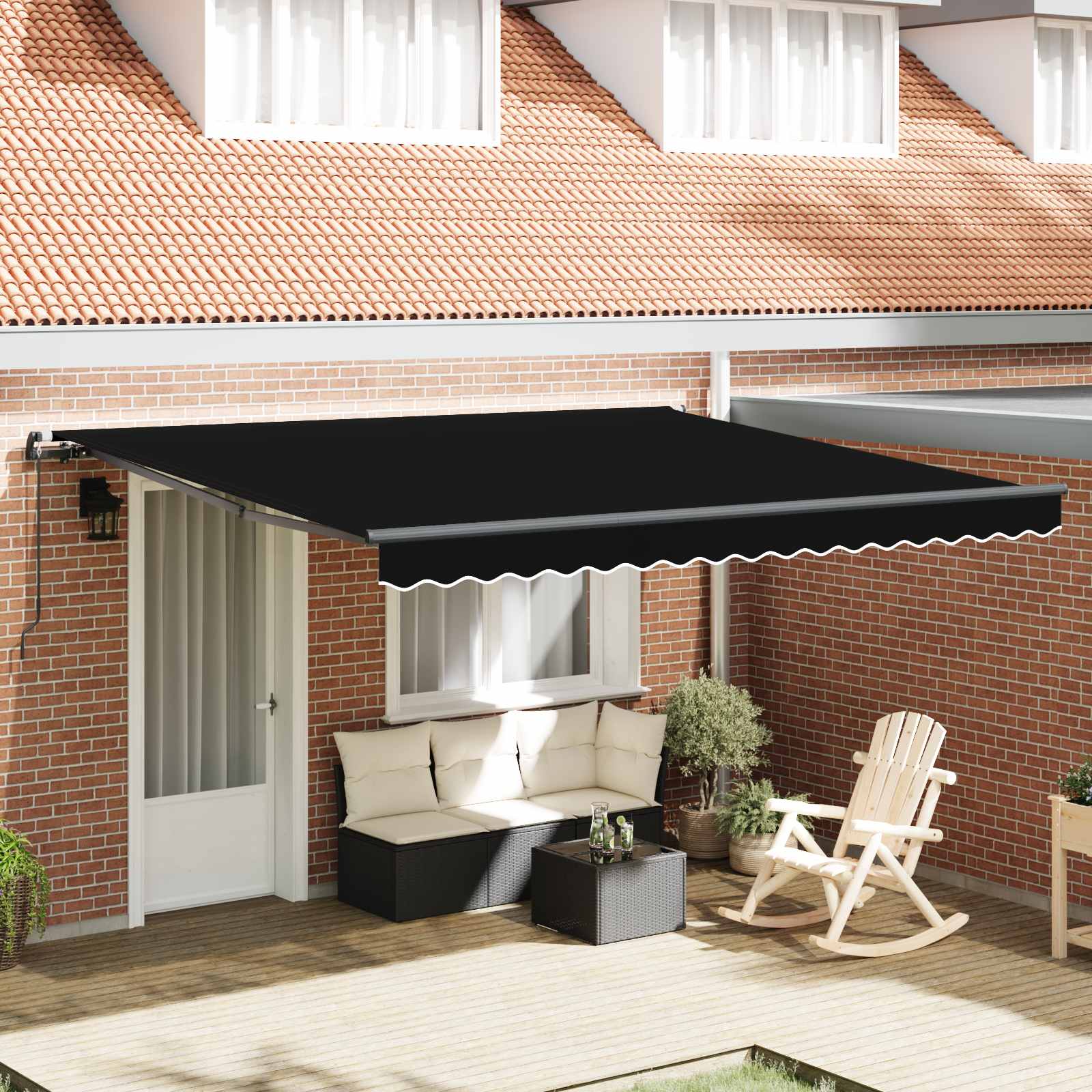 Manual Retractable Awning