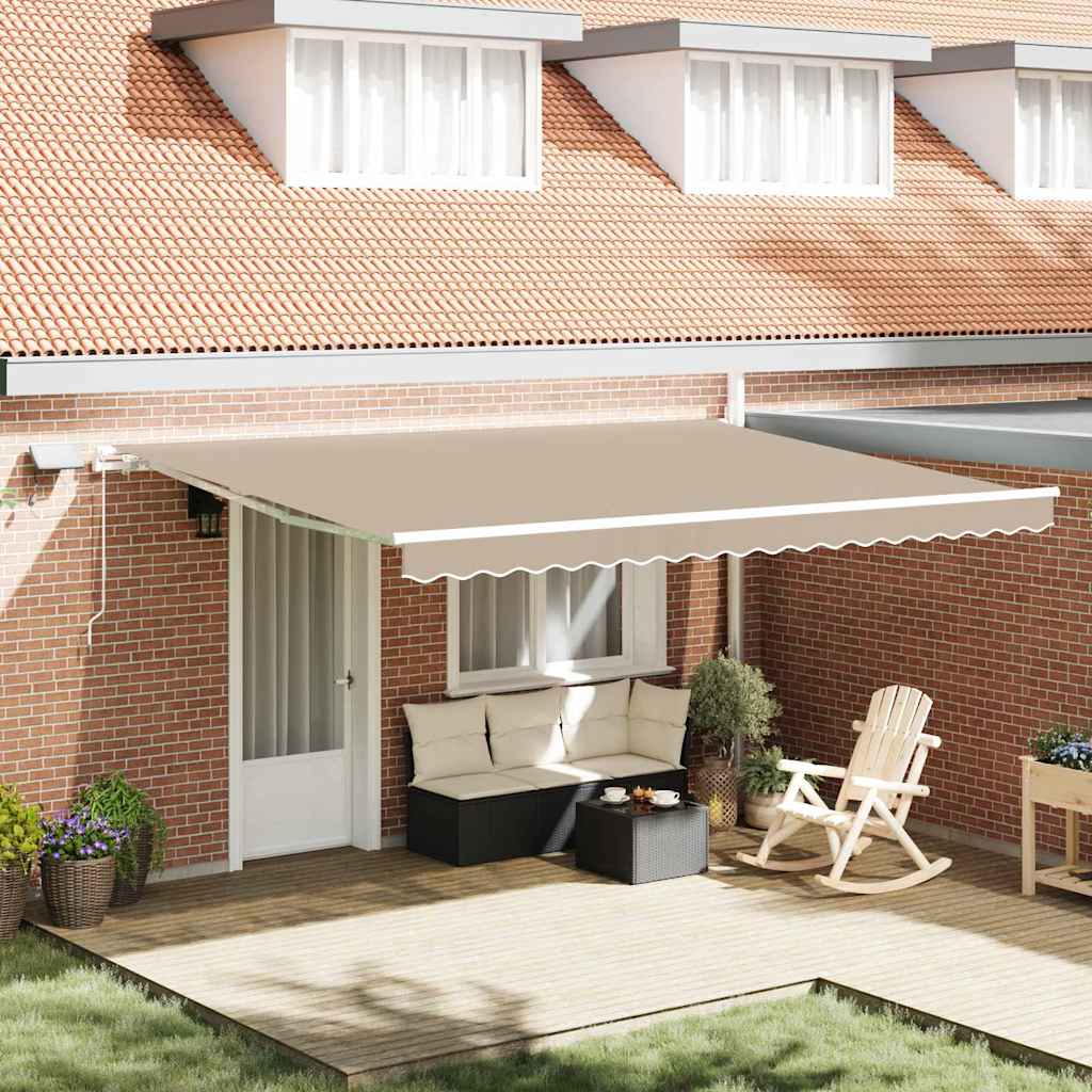 Retractable Awning Fabric And Aluminium