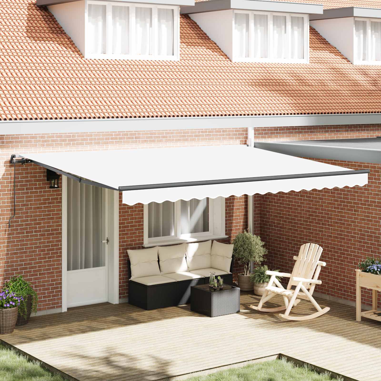 Manual Retractable Awning