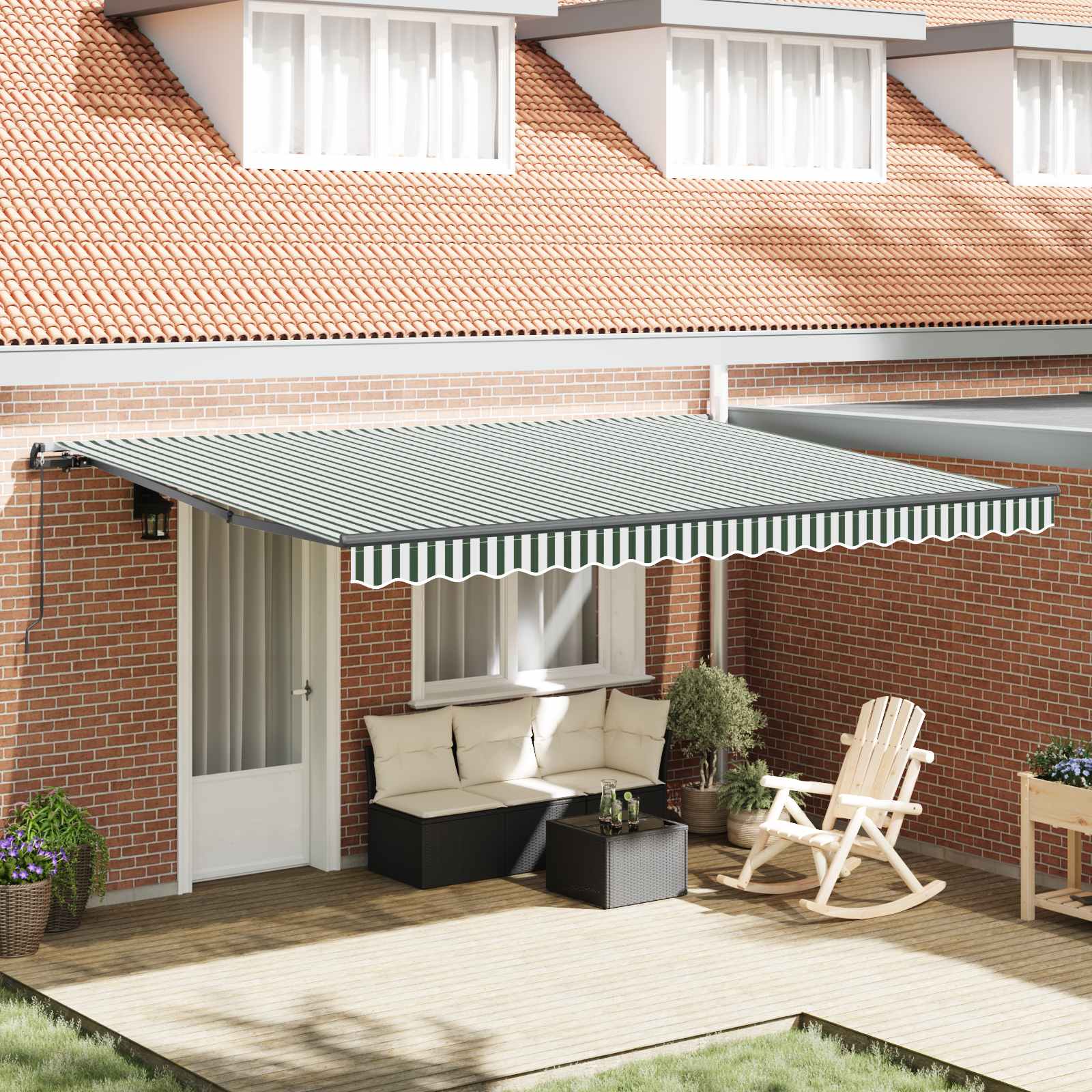 Manual Retractable Awning