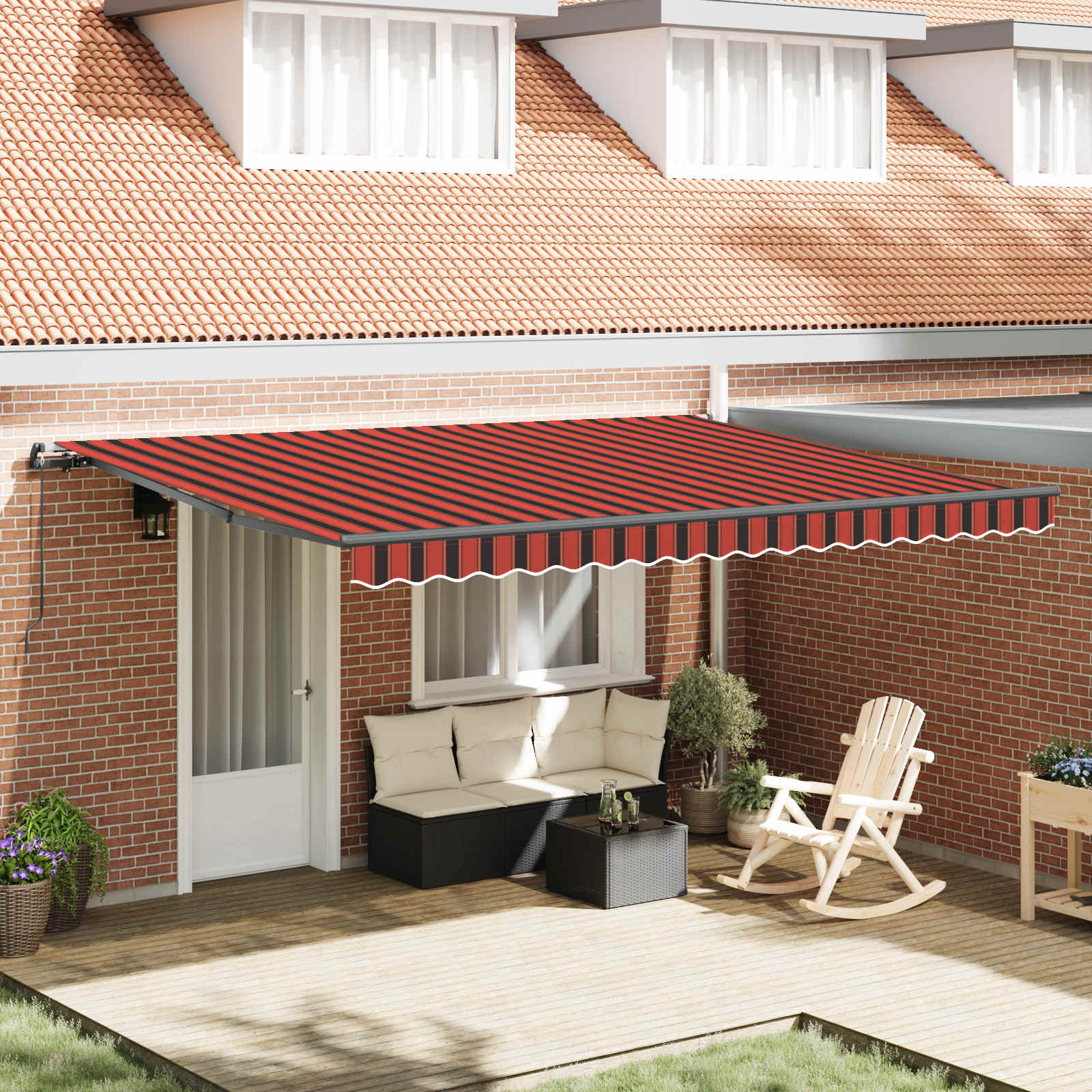 Manual Retractable Awning