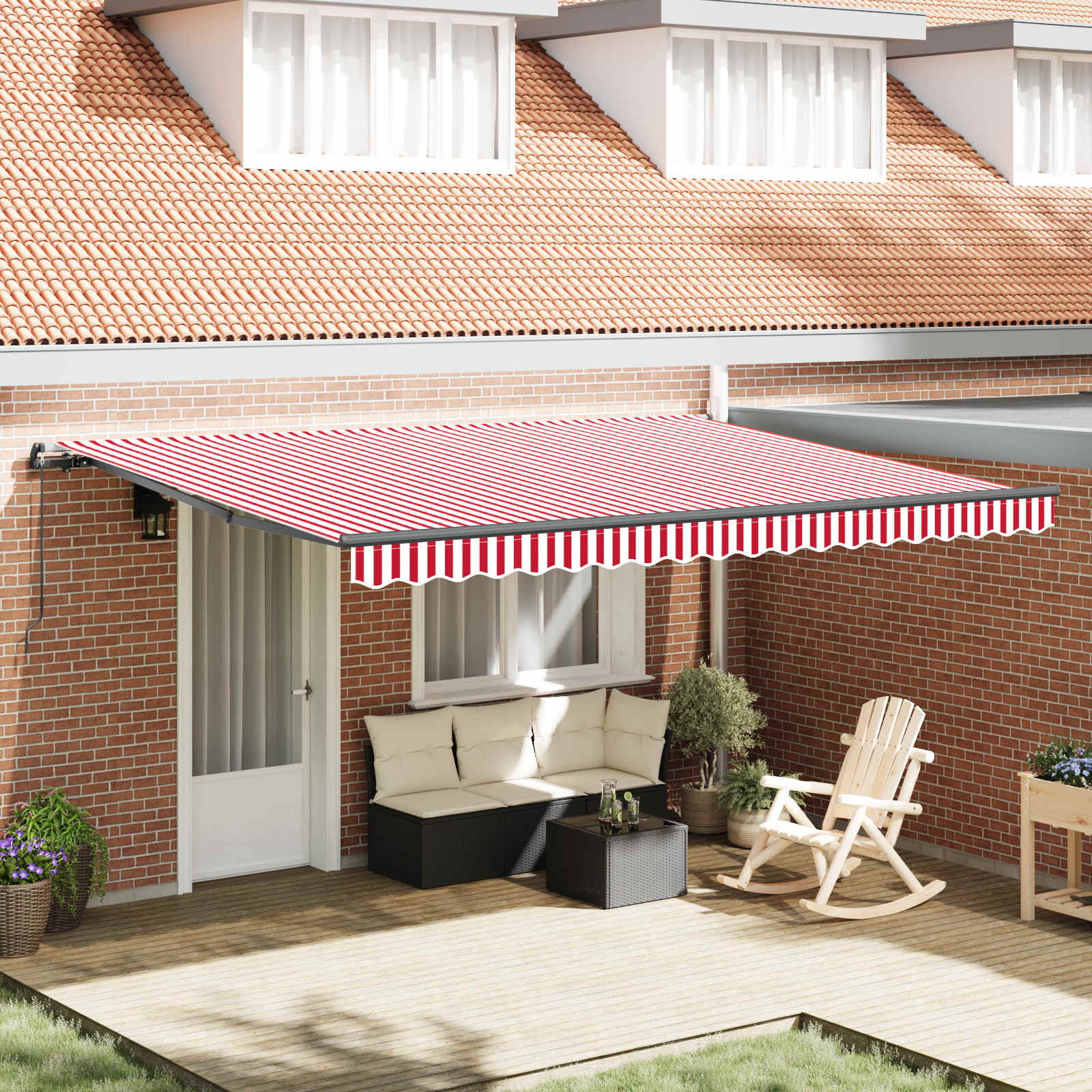 Manual Retractable Awning
