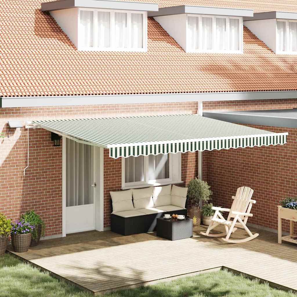 Retractable Awning Fabric And Aluminium