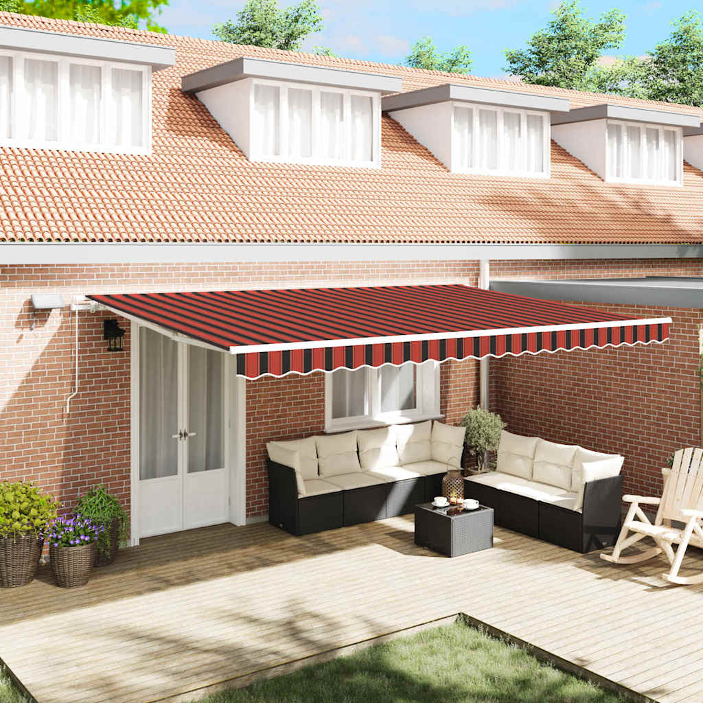 Retractable Awning Fabric And Aluminium