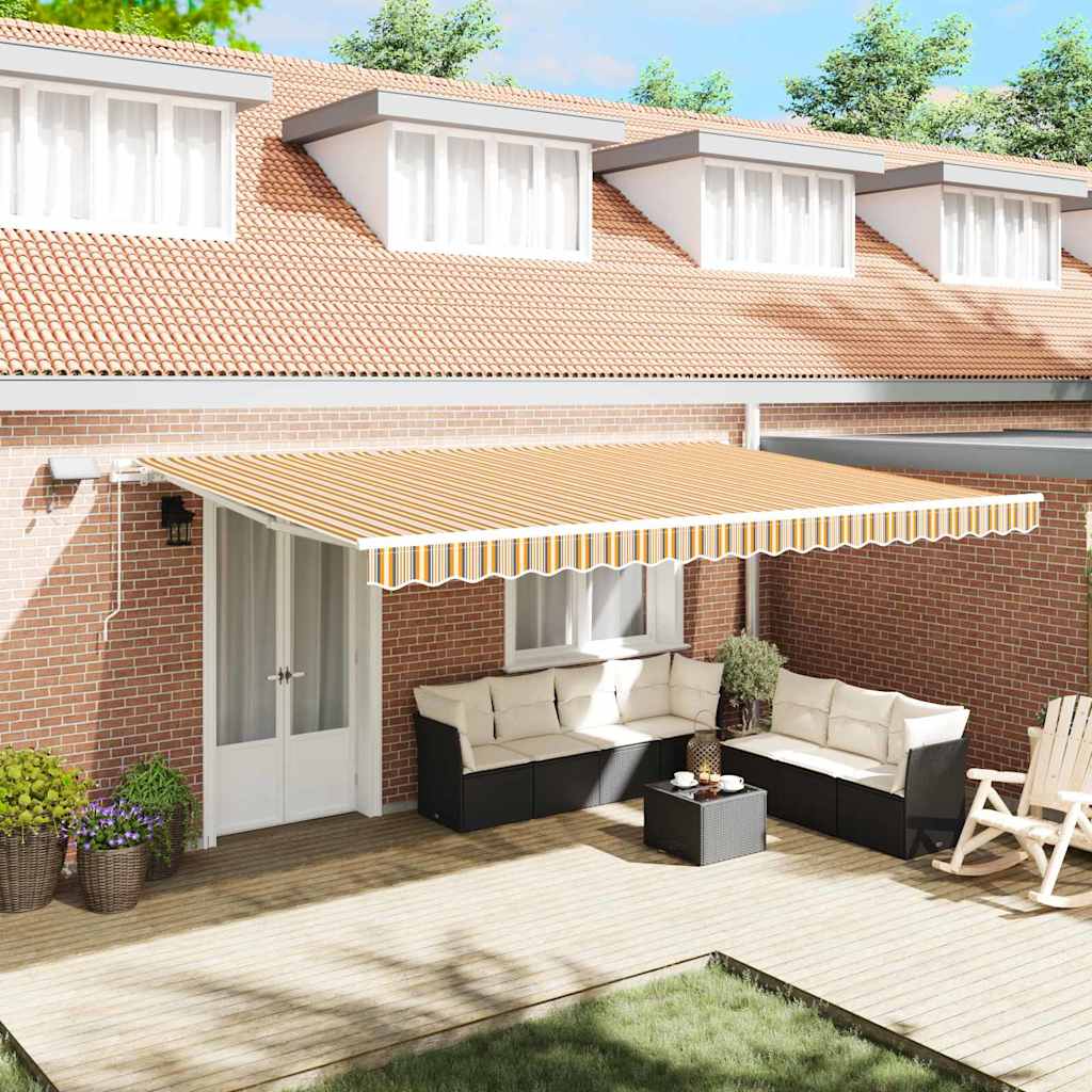 Retractable Awning Fabric And Aluminium