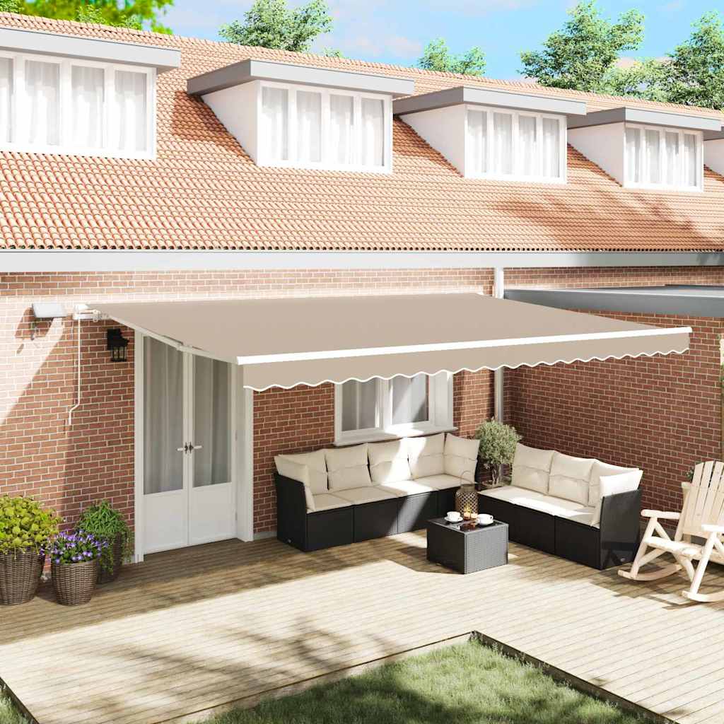 Retractable Awning Fabric And Aluminium