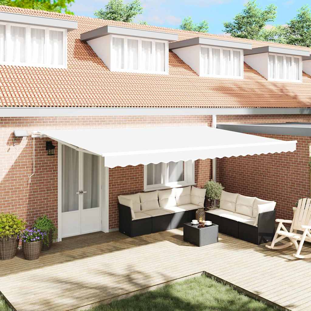 Retractable Awning Fabric And Aluminium