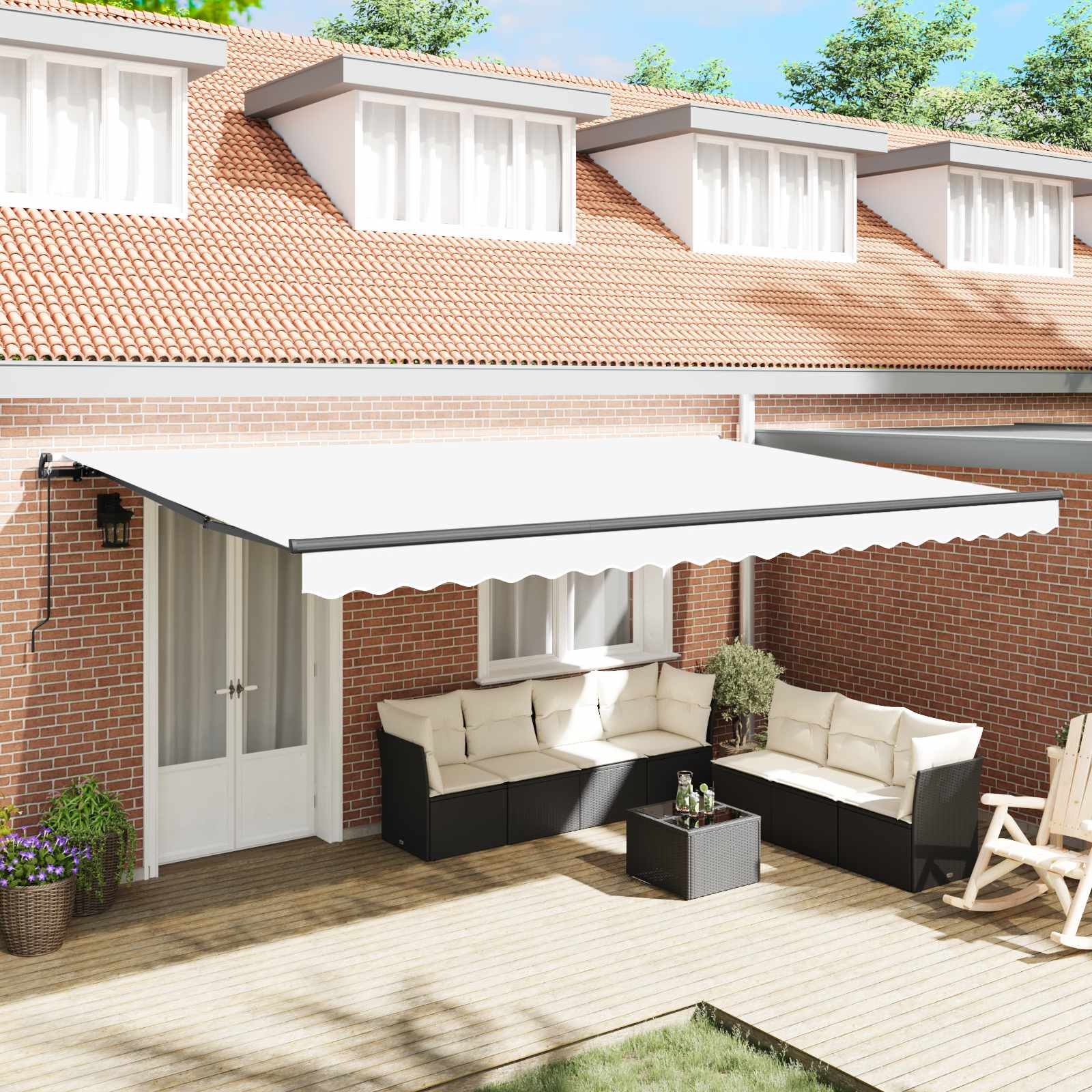 Manual Retractable Awning