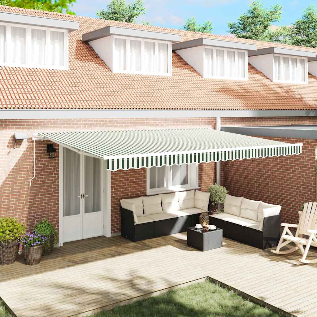 Retractable Awning Fabric And Aluminium