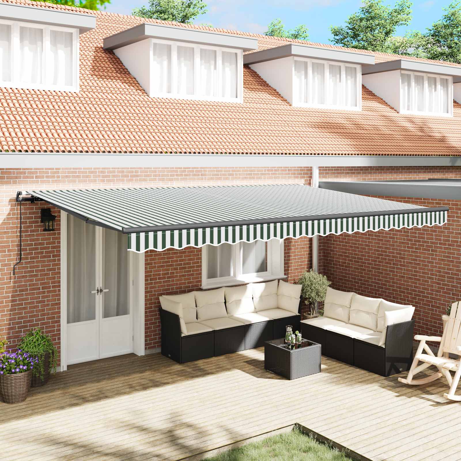 Manual Retractable Awning