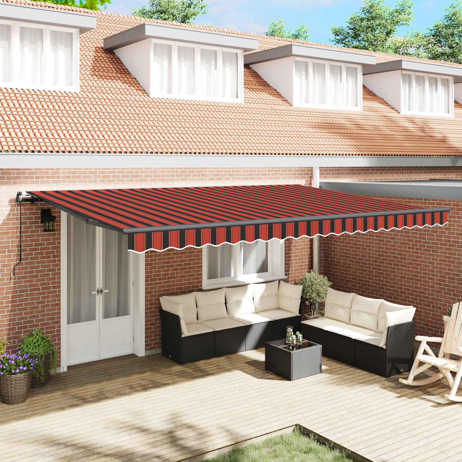 Manual Retractable Awning