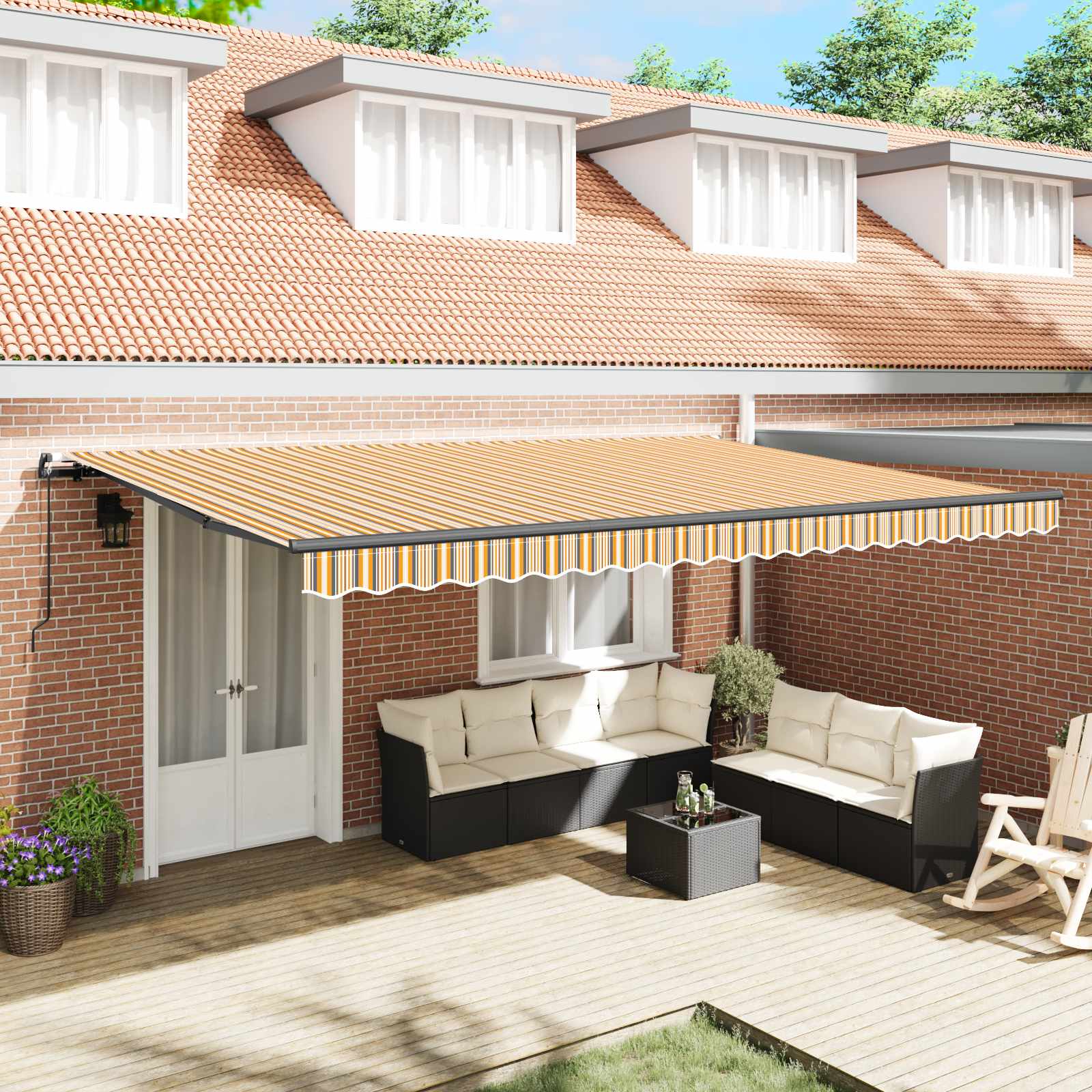 Manual Retractable Awning