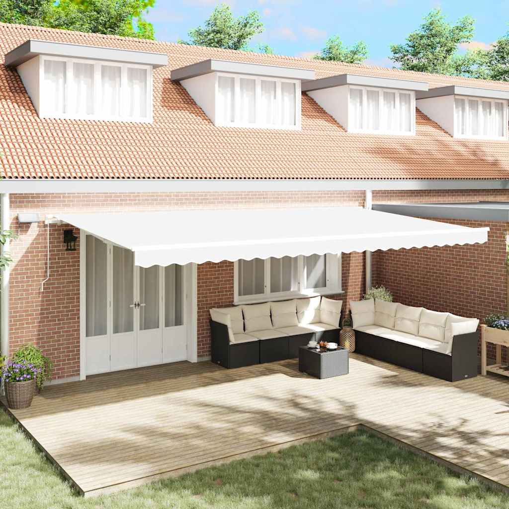 Retractable Awning Fabric And Aluminium
