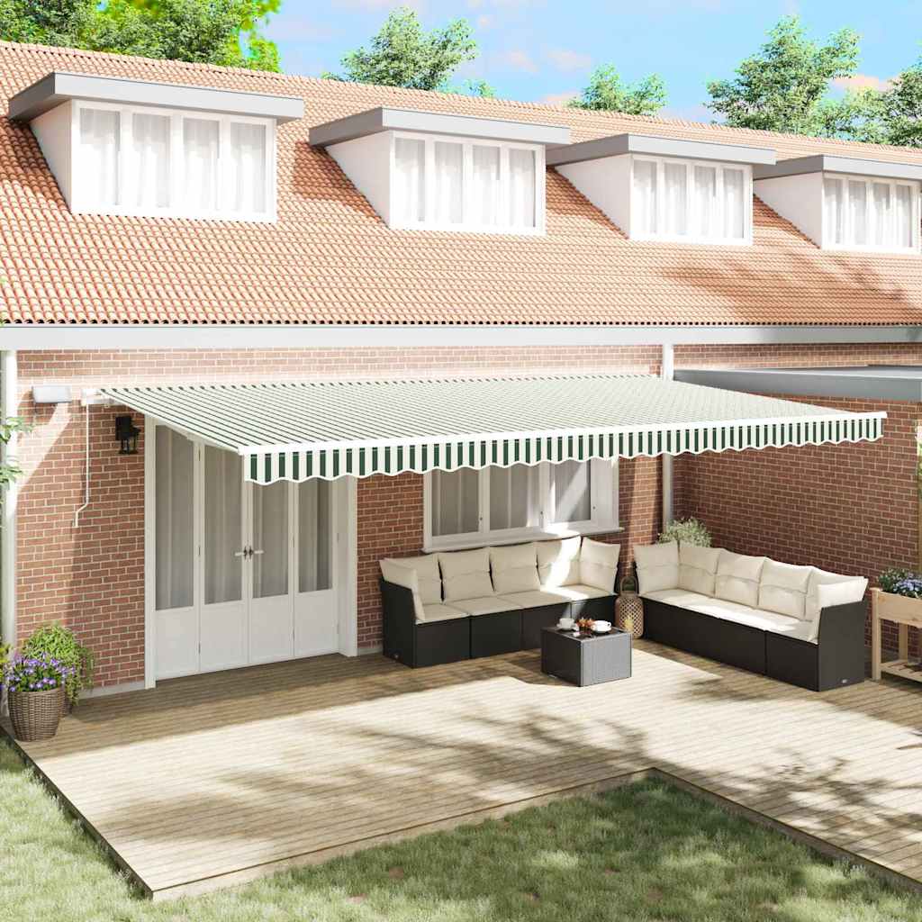 Retractable Awning Fabric And Aluminium