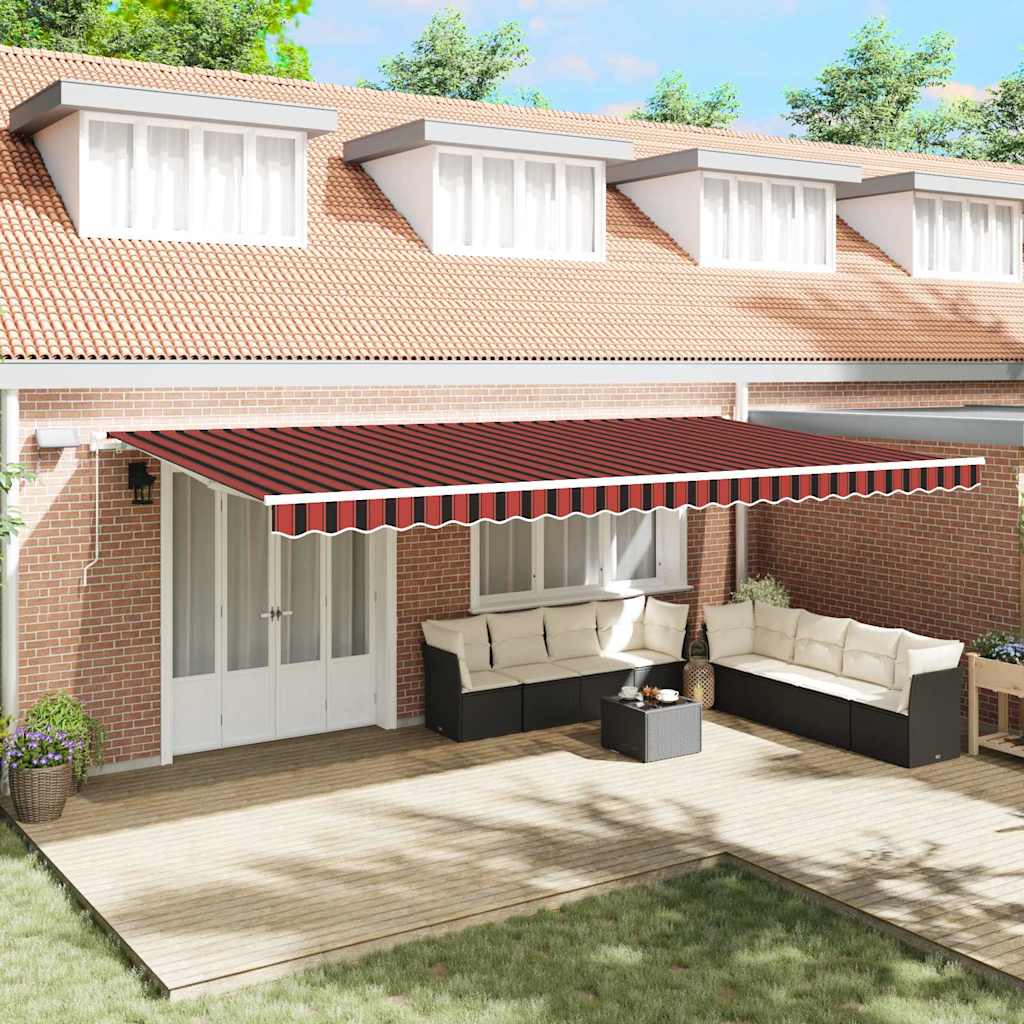 Retractable Awning Fabric And Aluminium
