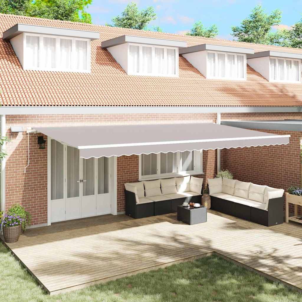 Retractable Awning Fabric And Aluminium