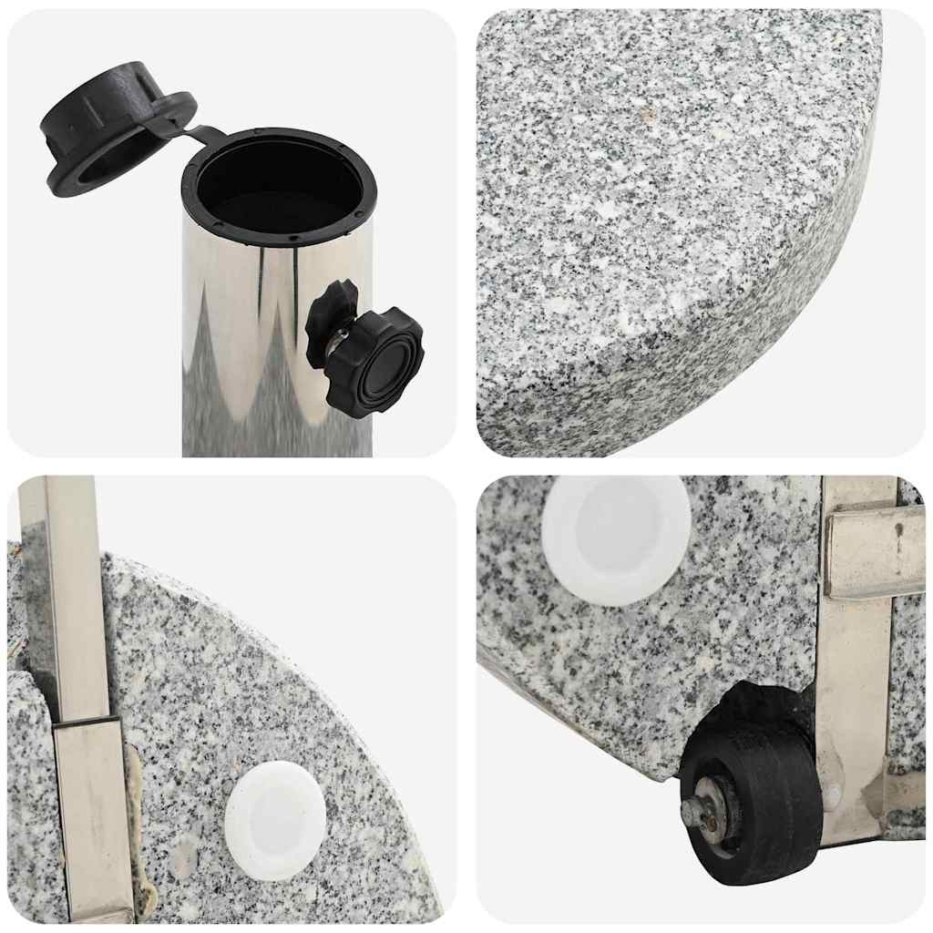 Parasol Base Ø 45 X 37.5 Cm Granite