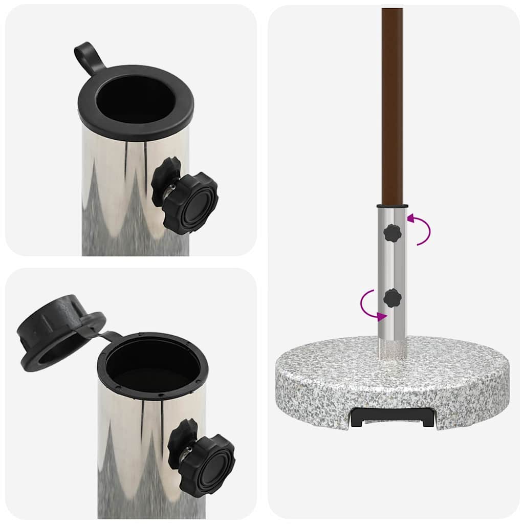 Parasol Base Ø 45 X 37.5 Cm Granite